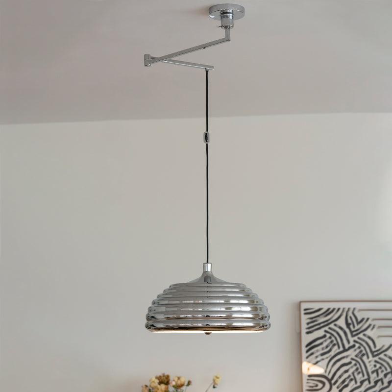 Saturno Chrome Pendant Lamp - Blowlighting