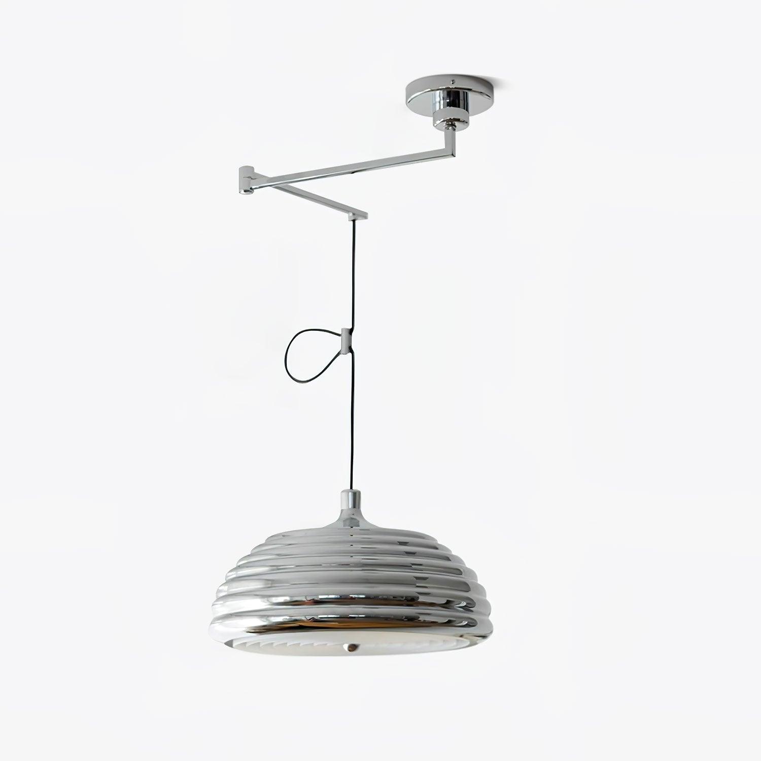 Saturno Chrome Pendant Lamp - Blowlighting