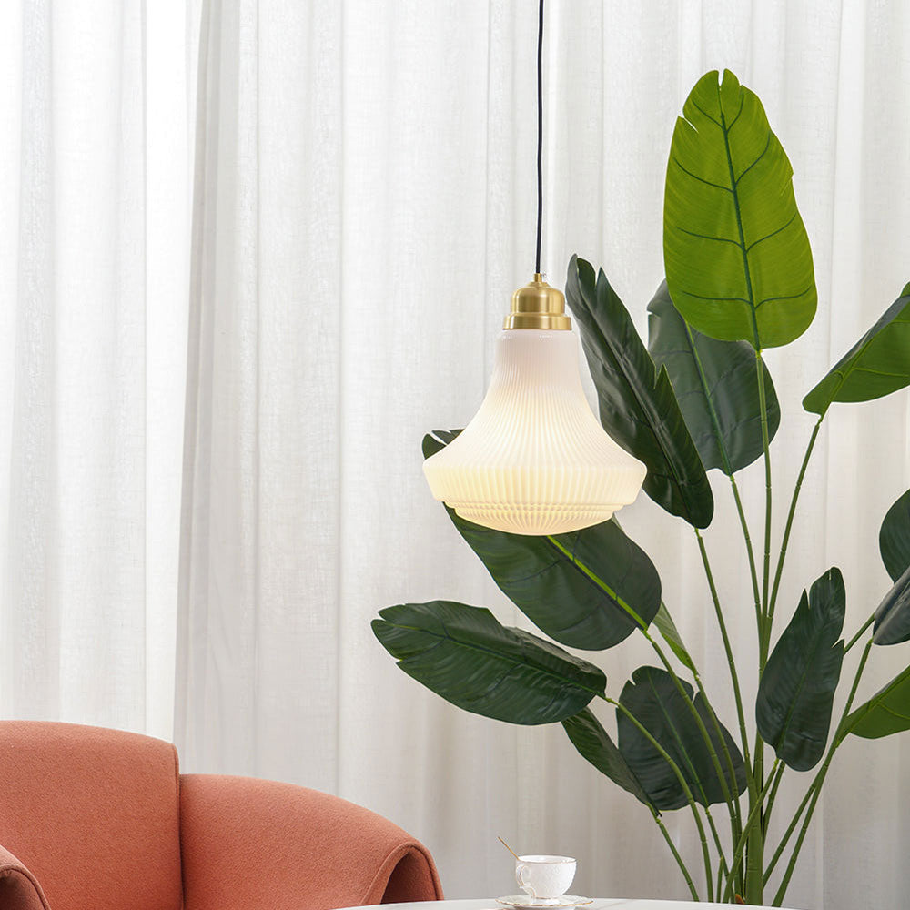 Valentina Retro Lampade a Sospensione Metallo Vetro La Camera Camera da Letto