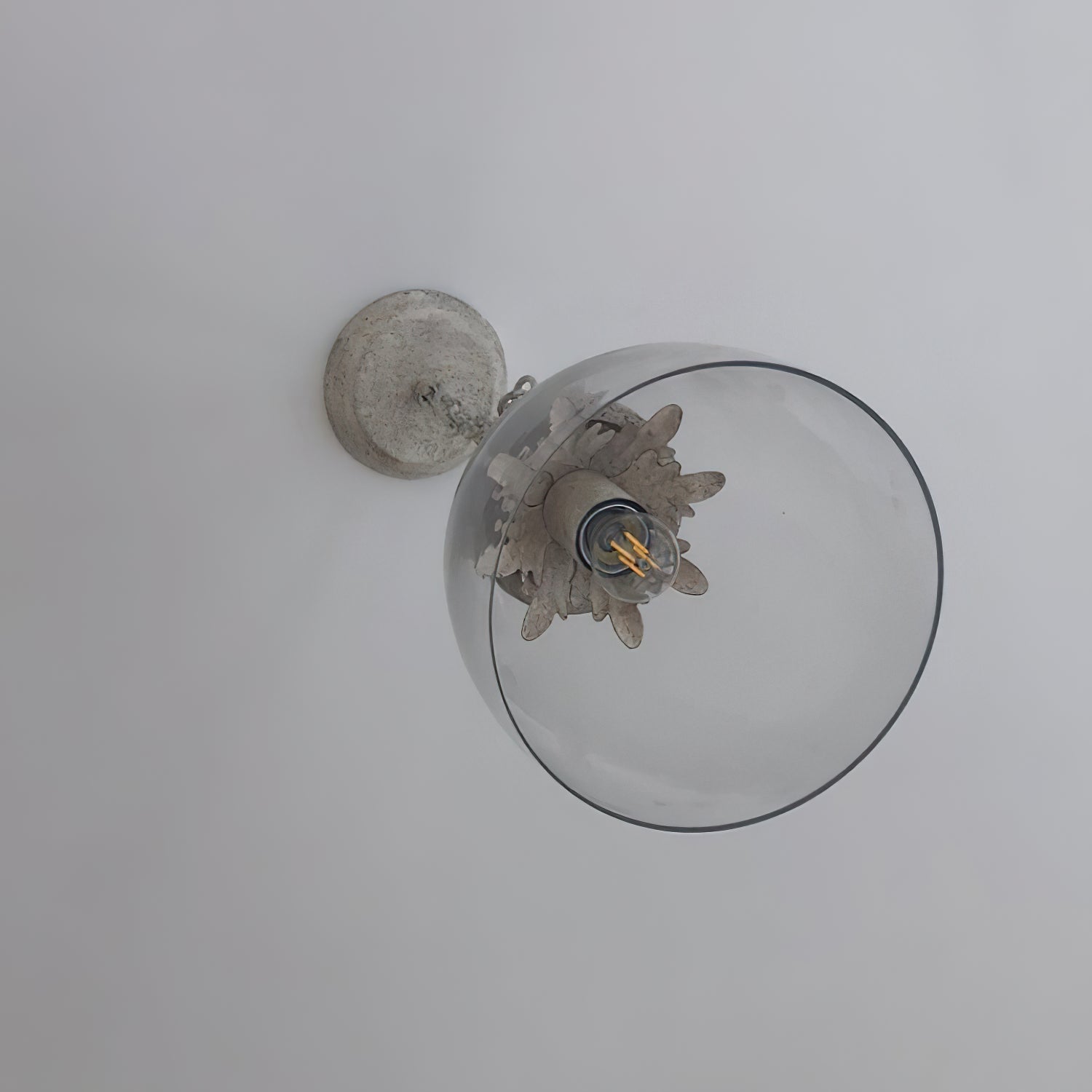 Nyrinaris Vintage Premium Metal Glass Pendant Lamp - Lamp Copper