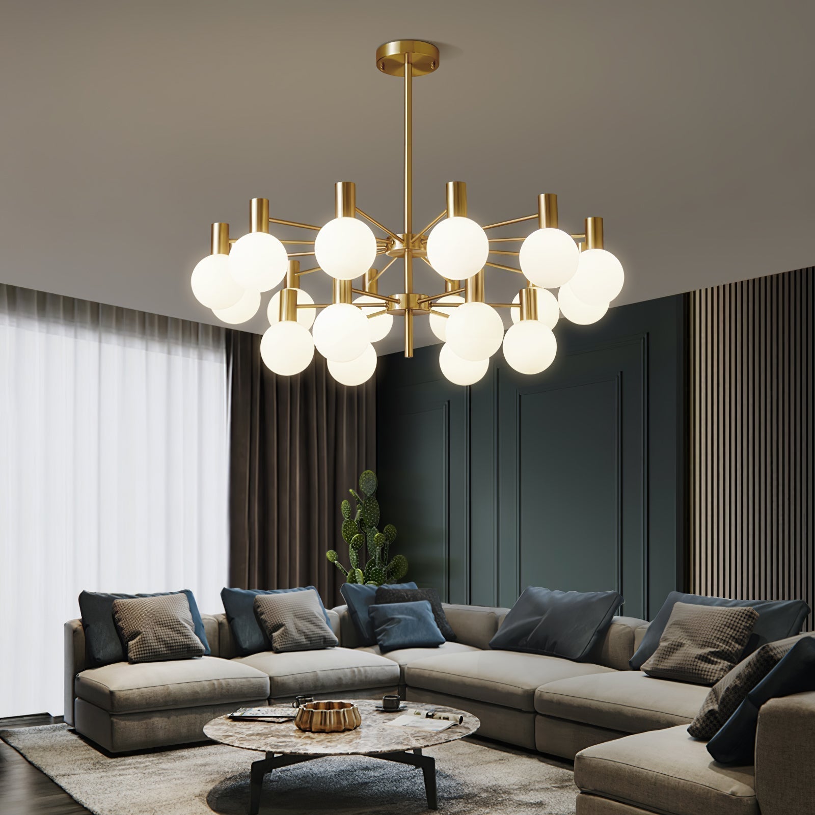 Selva Chandelier - Blowlighting