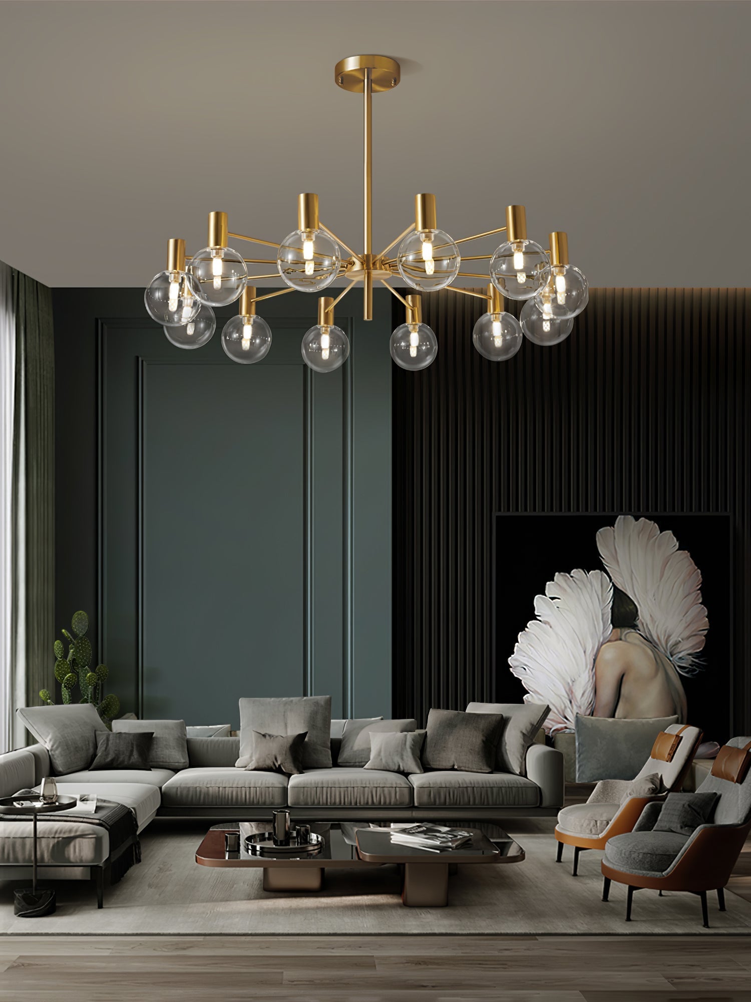 Selva Chandelier - Blowlighting