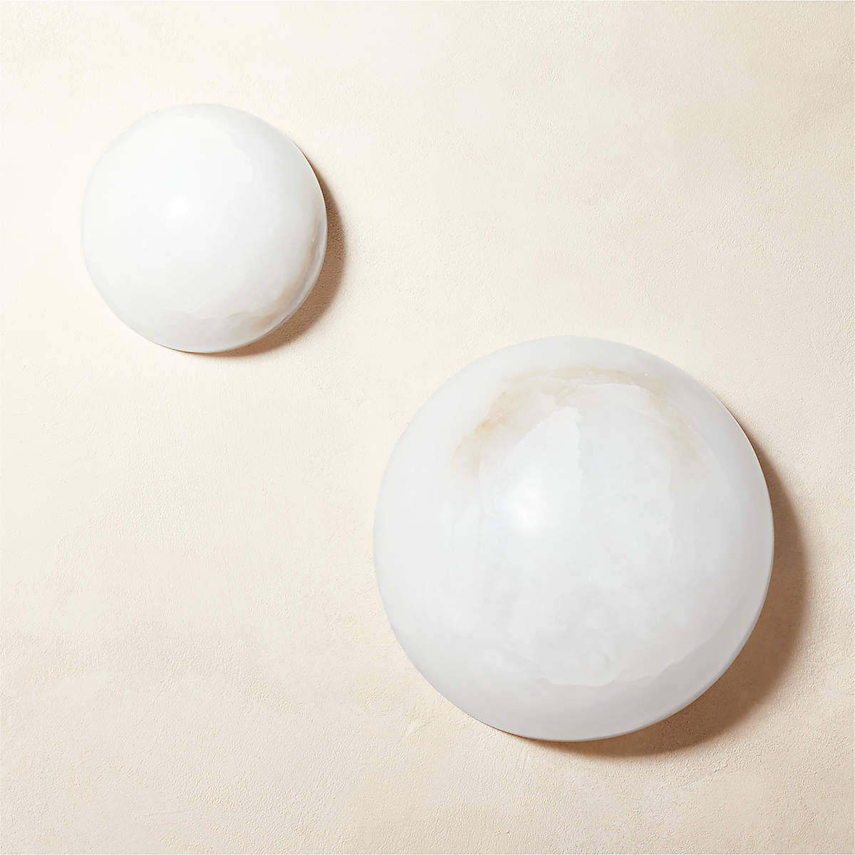 Visoliel Minimalist Alabaster Ceiling Light - Neutralighting