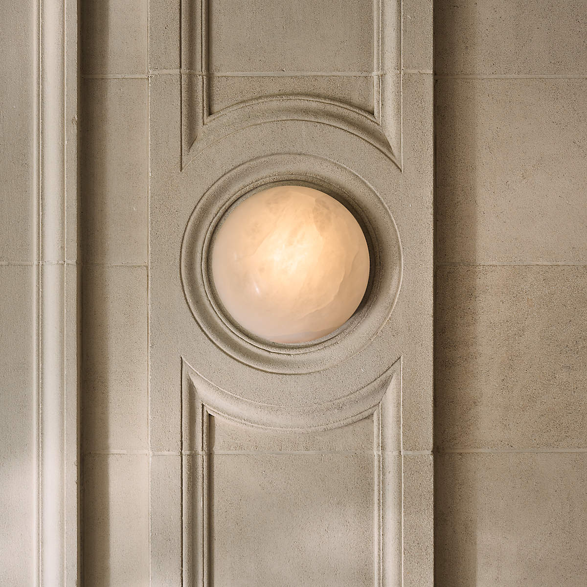 Visoliel Minimalist Alabaster Ceiling Light - Neutralighting