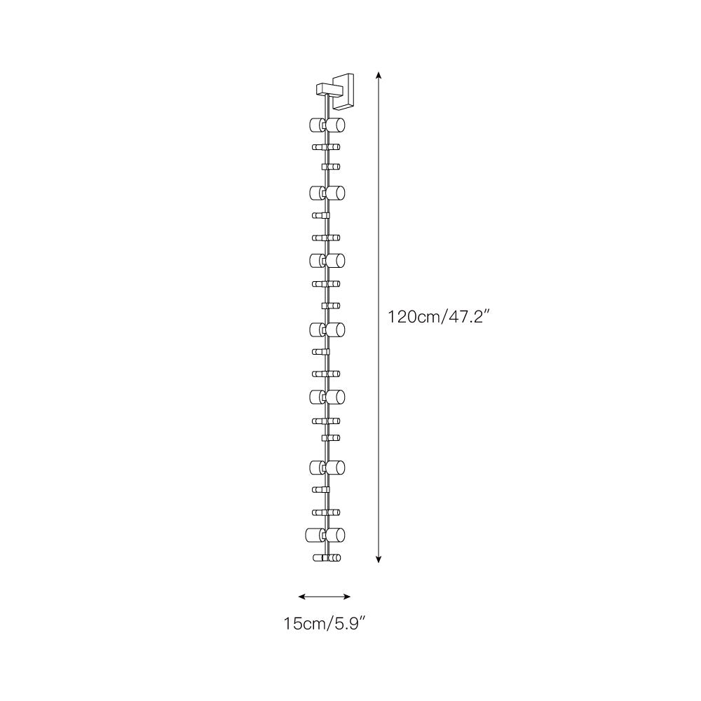 Myraeisra Modern Minimalist Elegance Metal Wall Lamp - Lamp Copper