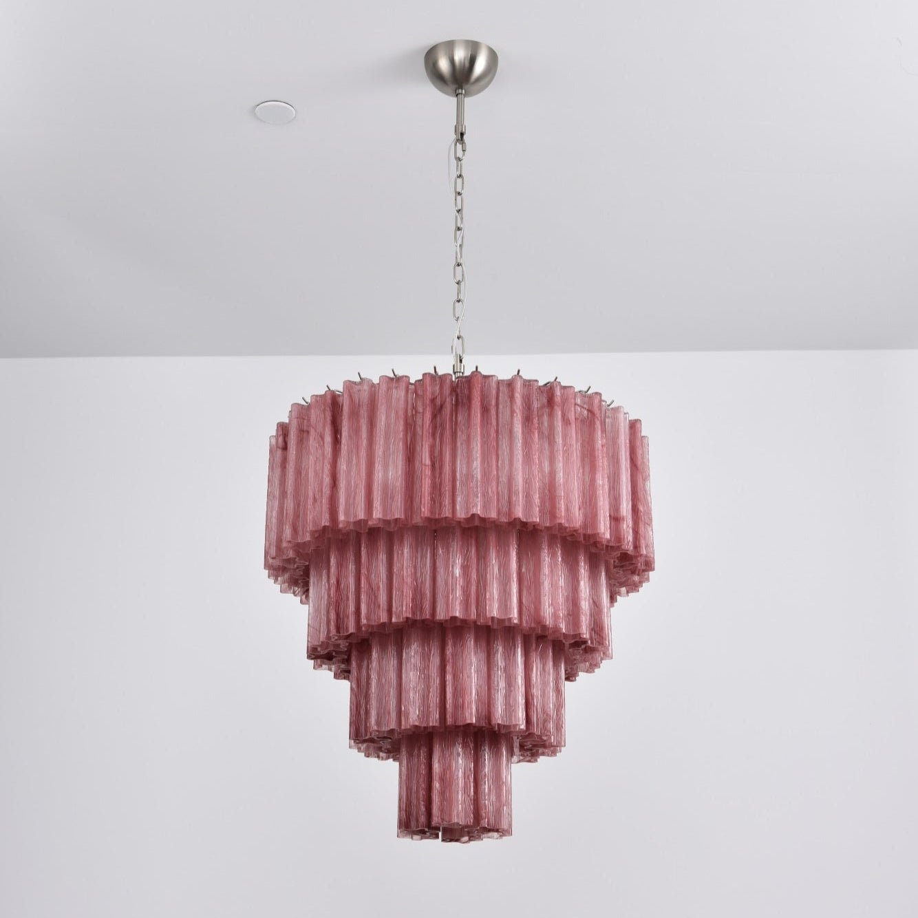 Aurora Chandelier Cascade Layered Glass Elegant Vintage - Neutralighting
