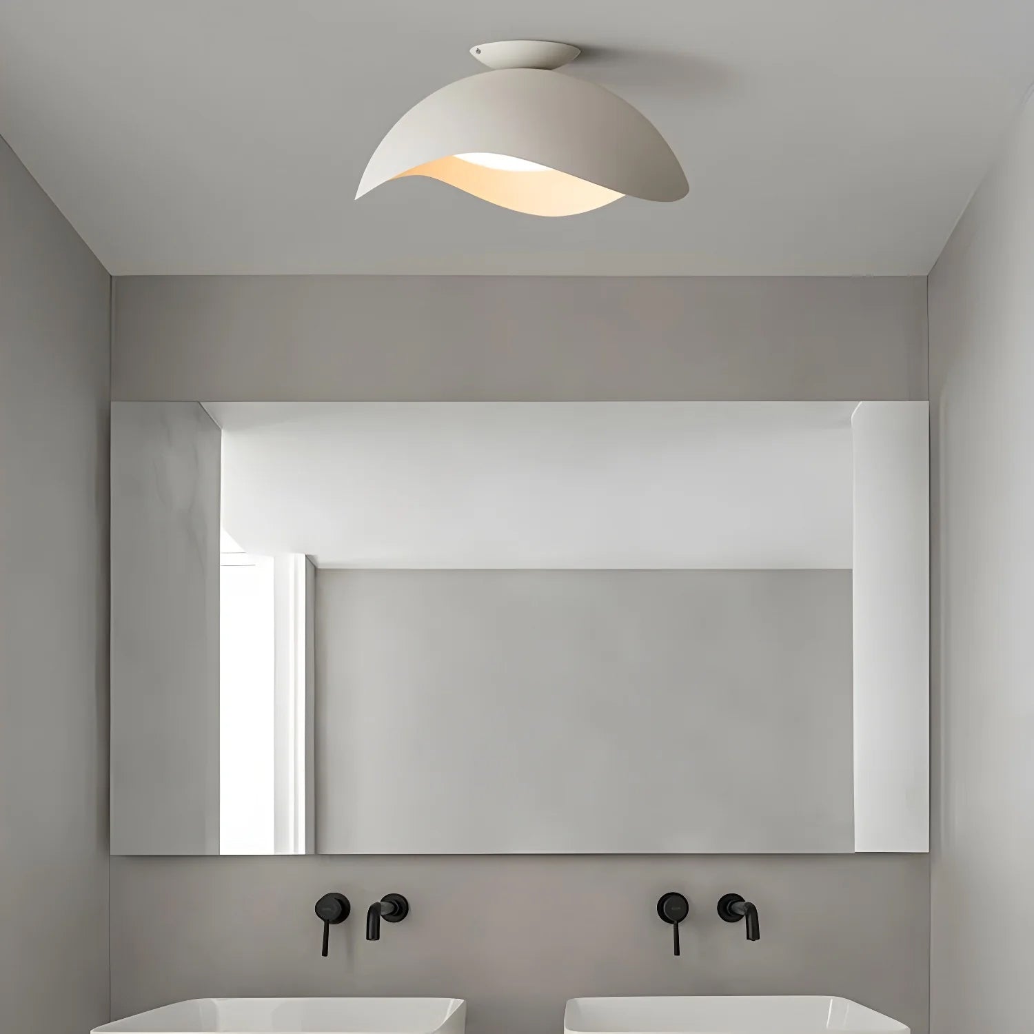 Aria Lampada da Soffitto a Ciotola a Onda