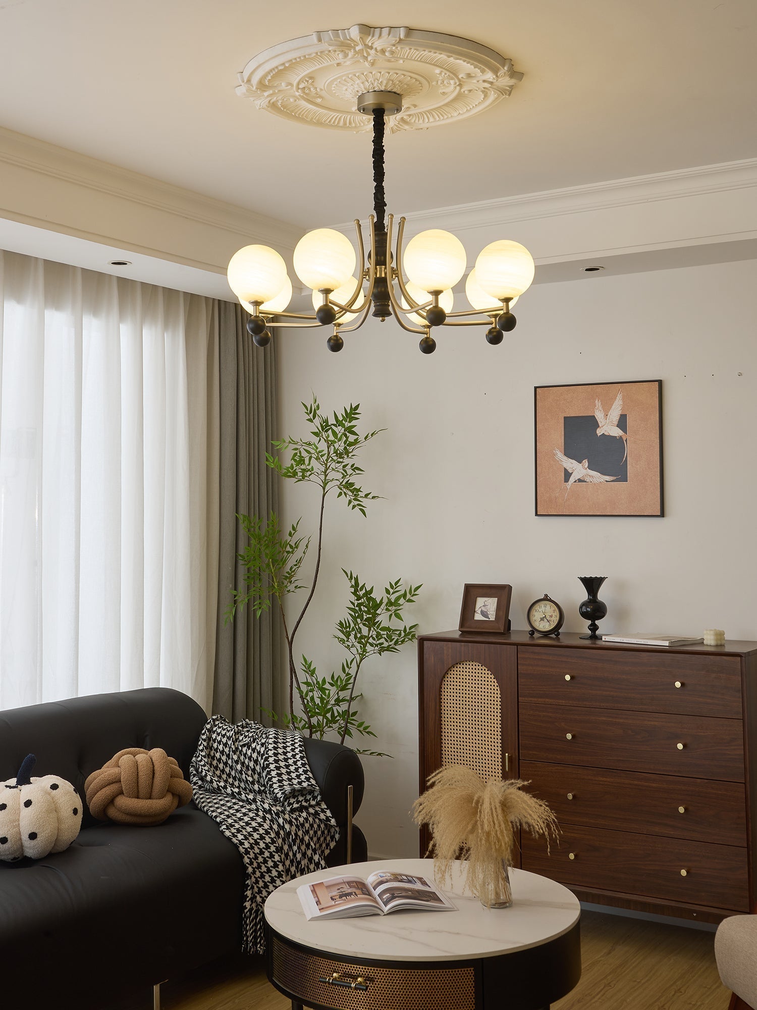 Serenus Sphere Chandelier - Blowlighting