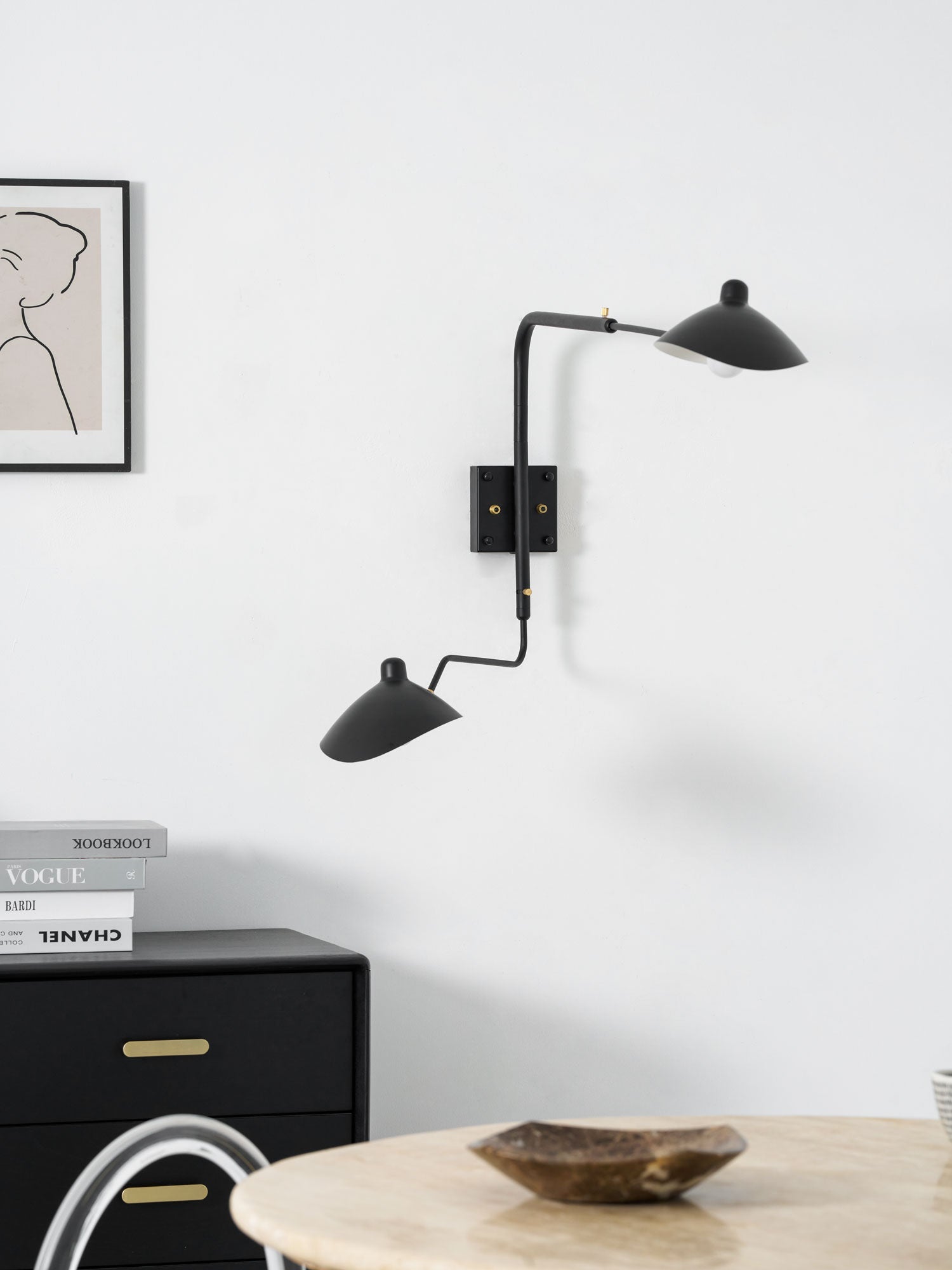 Serge Mouille Wall Sconce - Blowlighting
