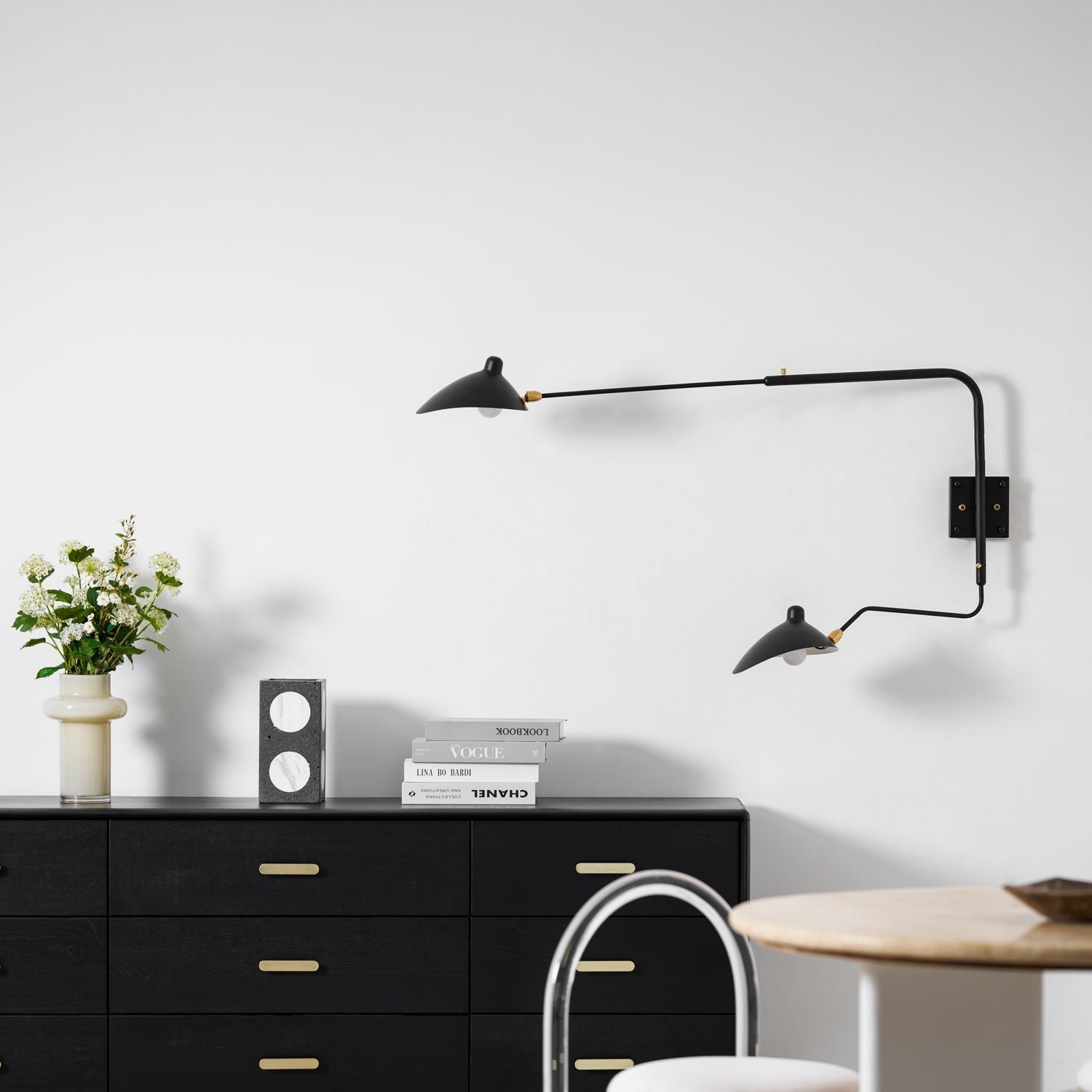 Serge Mouille Wall Sconce - Blowlighting