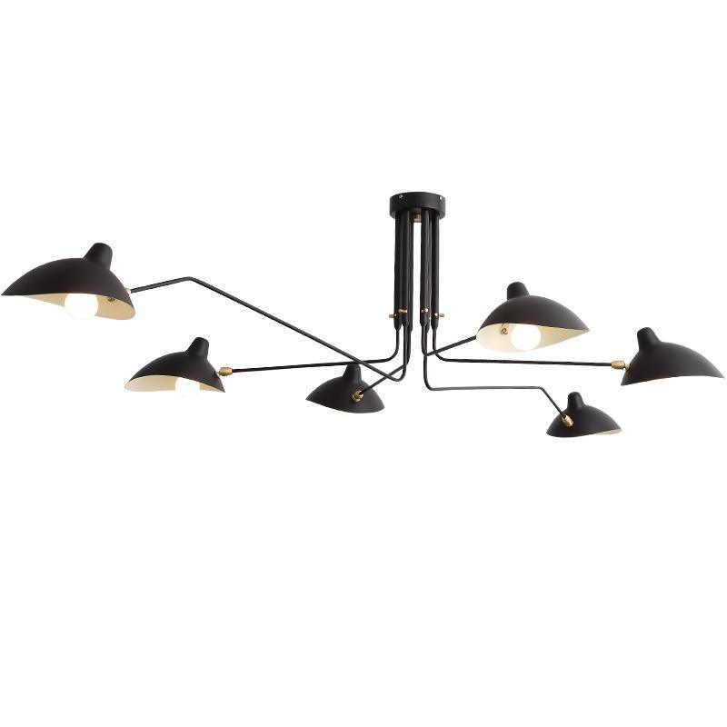 Arisha Lampada da Soffitto Industriale a Tre Bracci