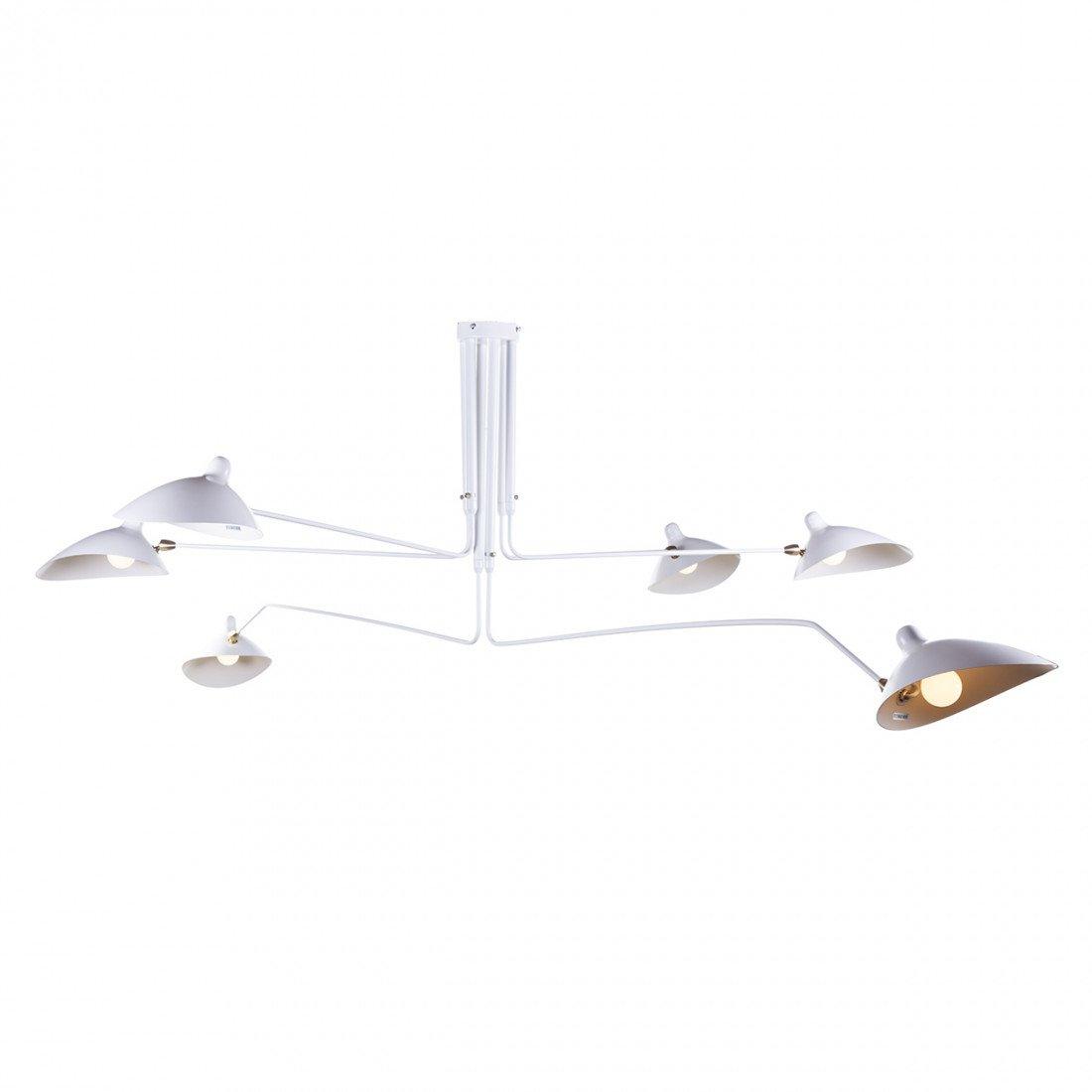 Arisha Lampada da Soffitto Industriale a Tre Bracci