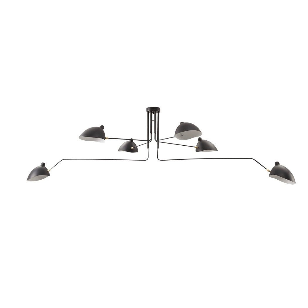 Arisha Lampada da Soffitto Industriale a Tre Bracci