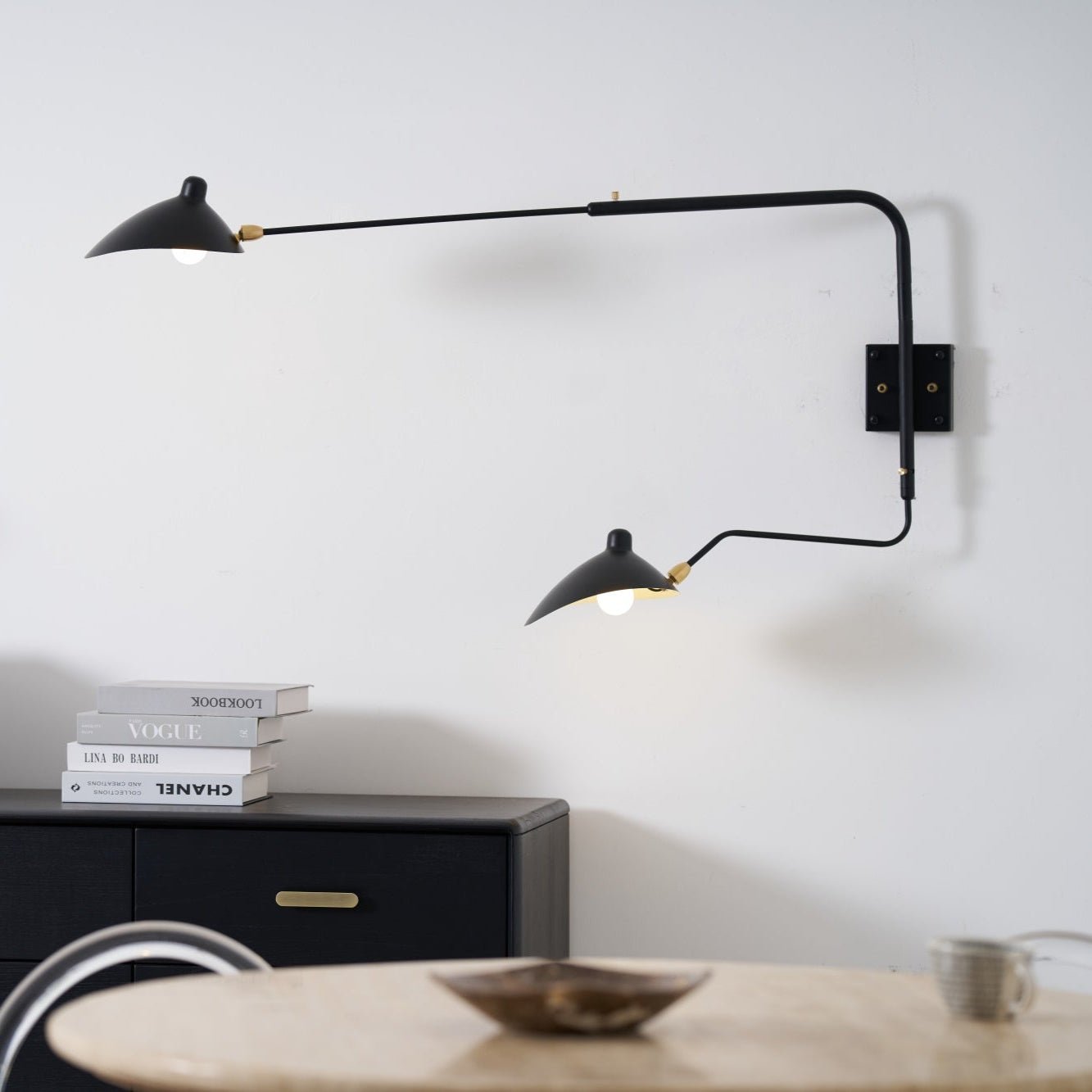 Serge Mouille Wall Sconce - Blowlighting