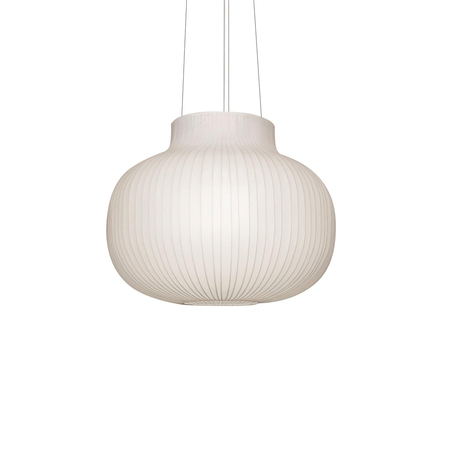 Lumina Silk Ribbed Pendant Light - Blowlighting