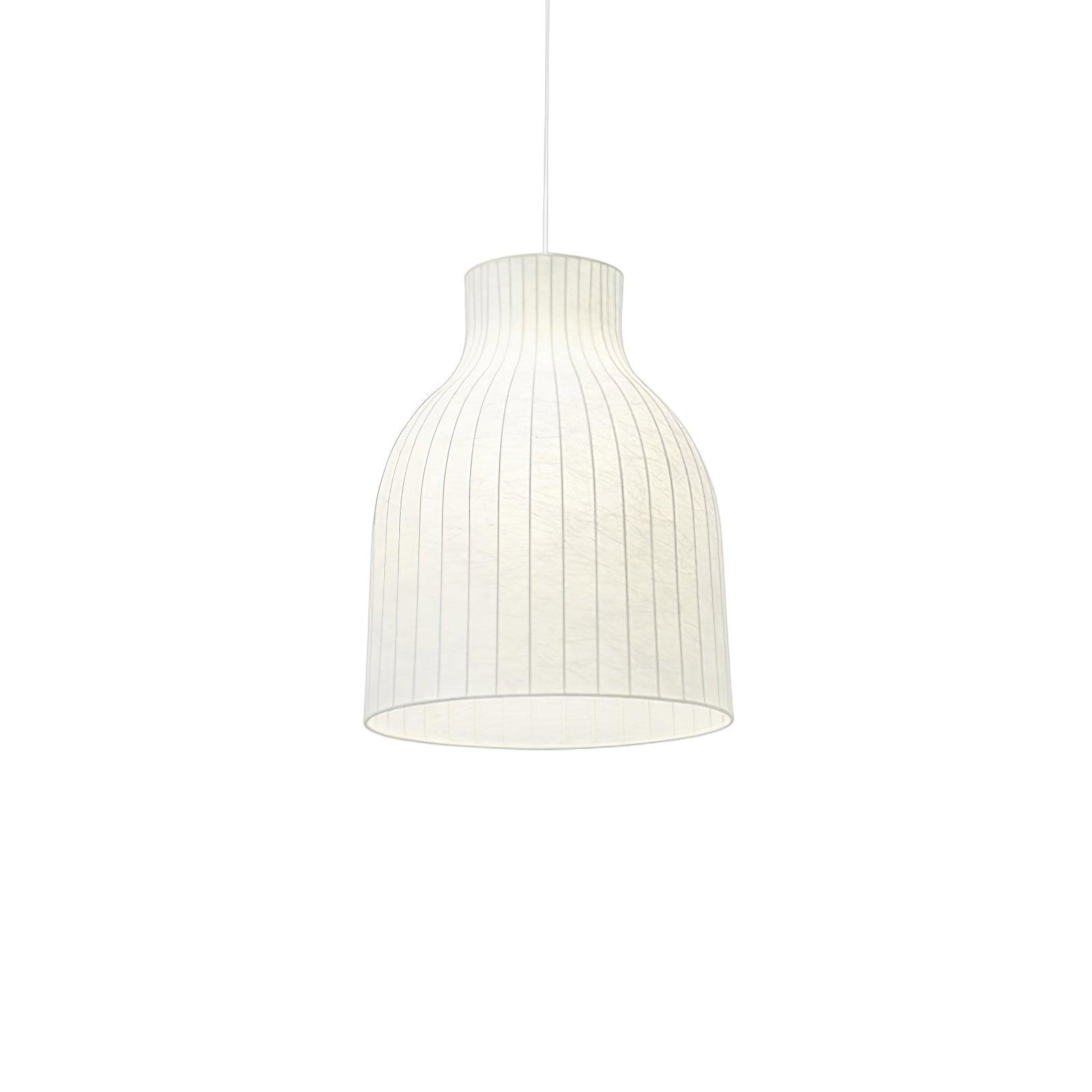 Lumina Silk Ribbed Pendant Light - Blowlighting