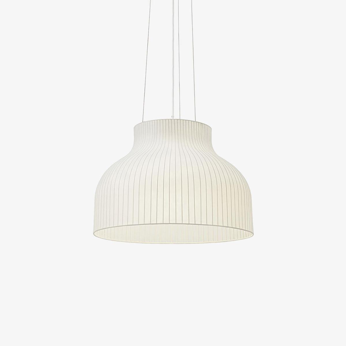 Lumina Silk Ribbed Pendant Light - Blowlighting