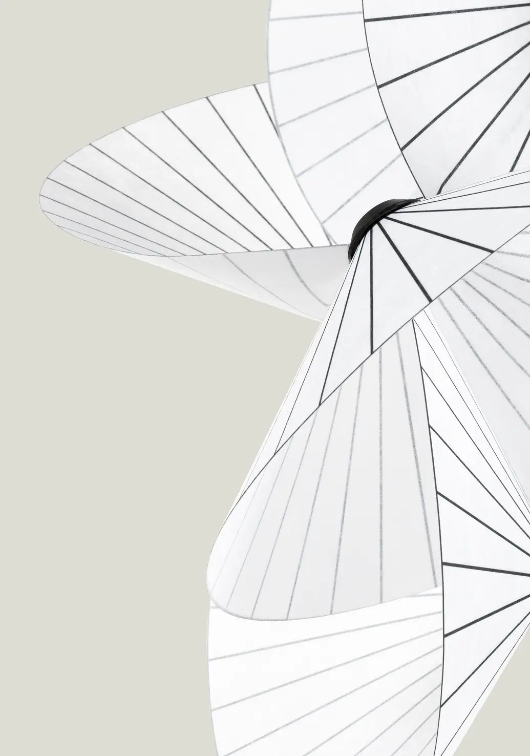 Zerinarae Individual Creativity Metal Fabric Pendant Light - Lamp Copper