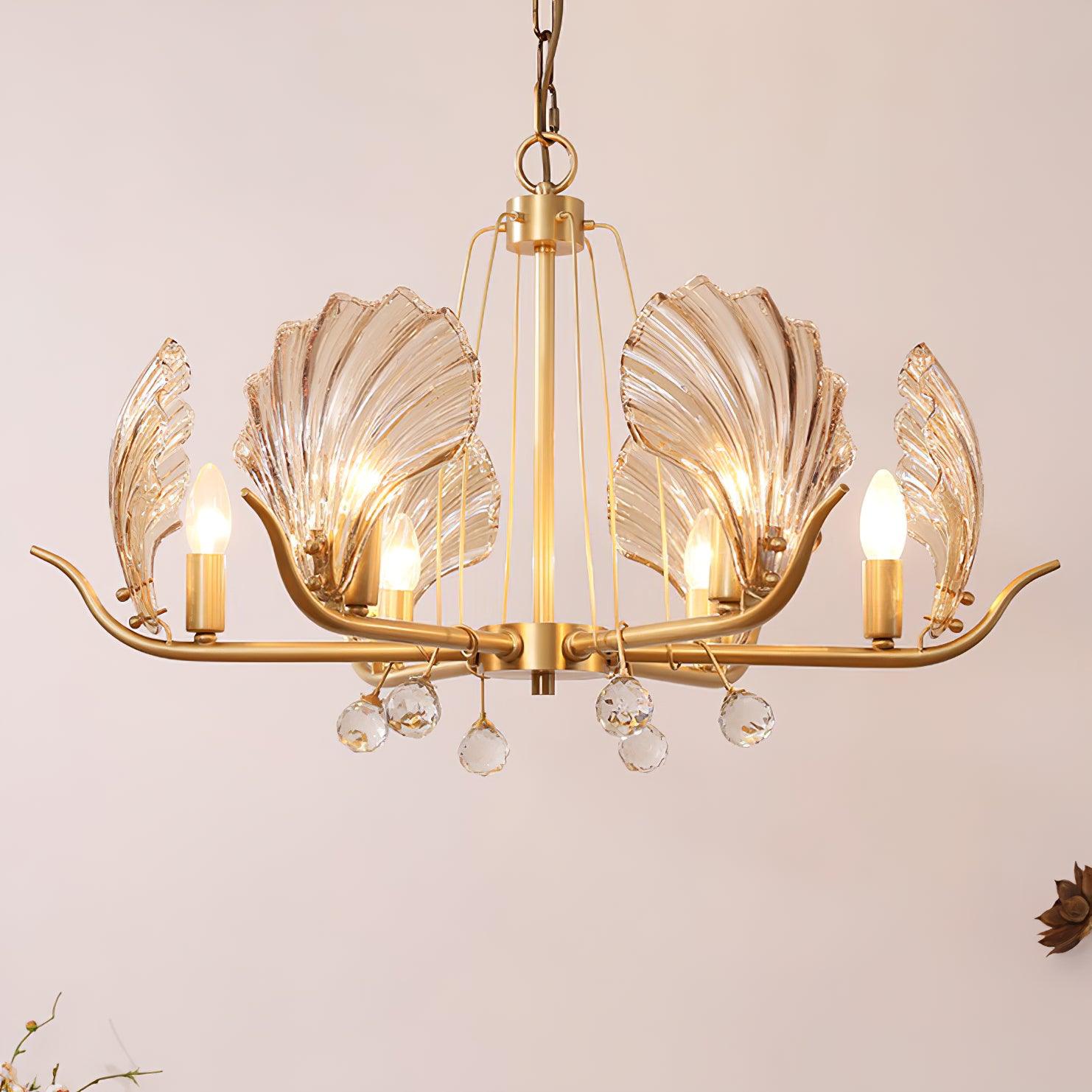 Shell Crystal Chandelier - Blowlighting