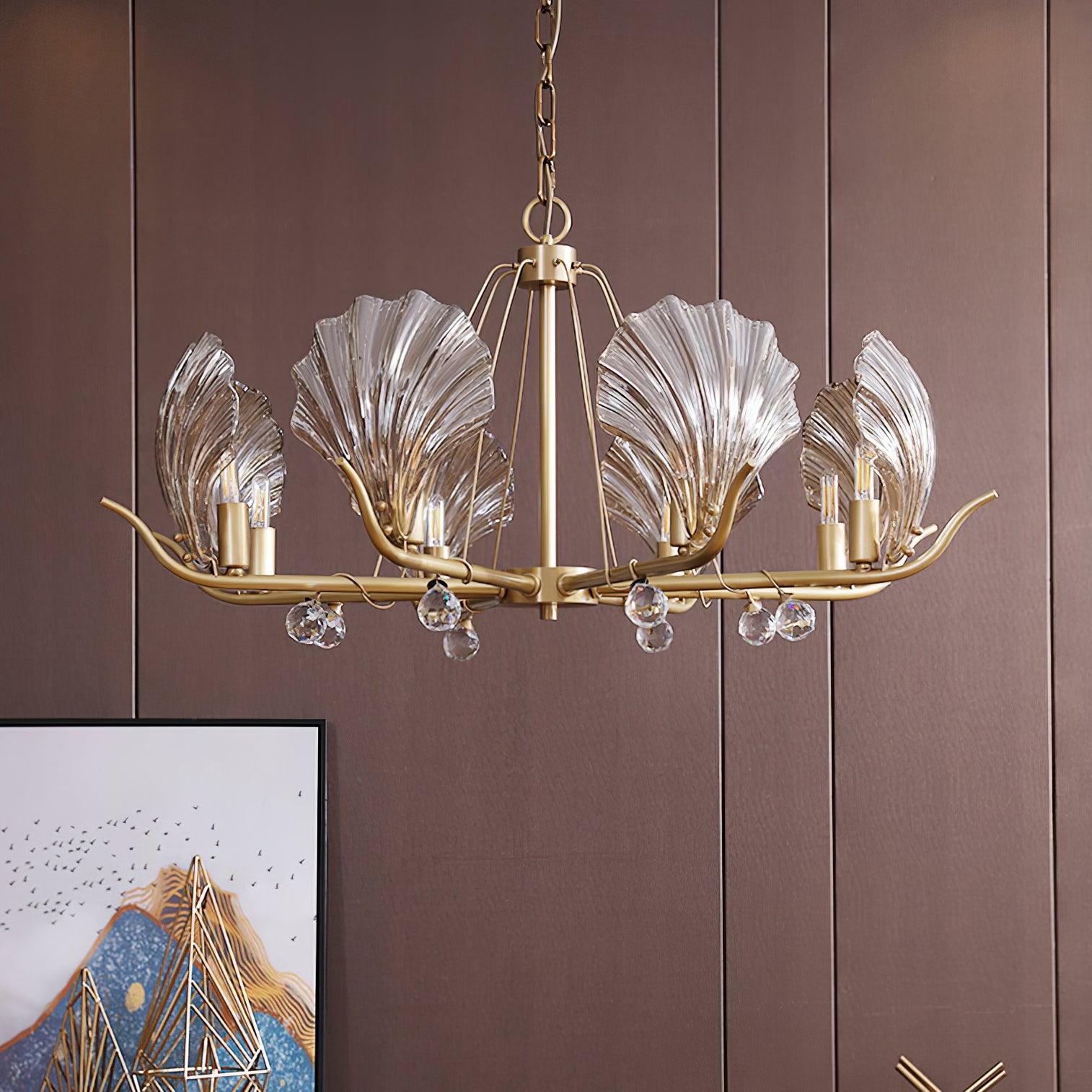 Shell Crystal Chandelier - Blowlighting