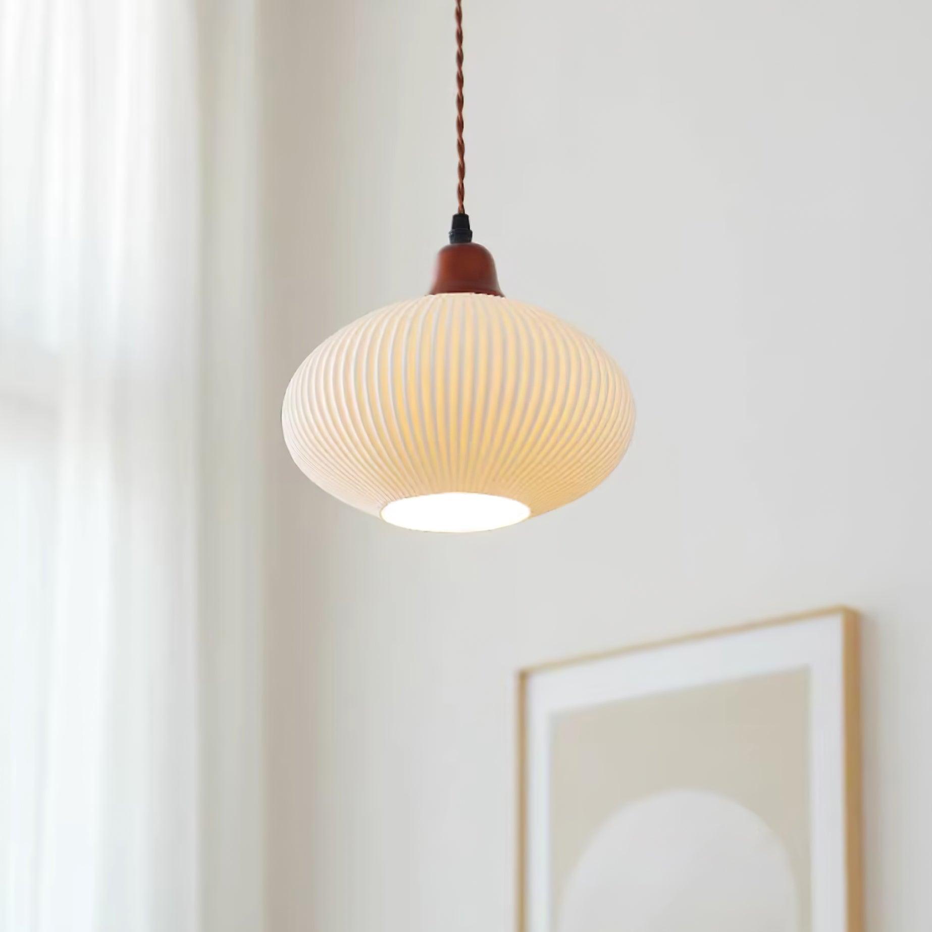 Olivia Eleganti Lampade a Sospensione in Ceramica