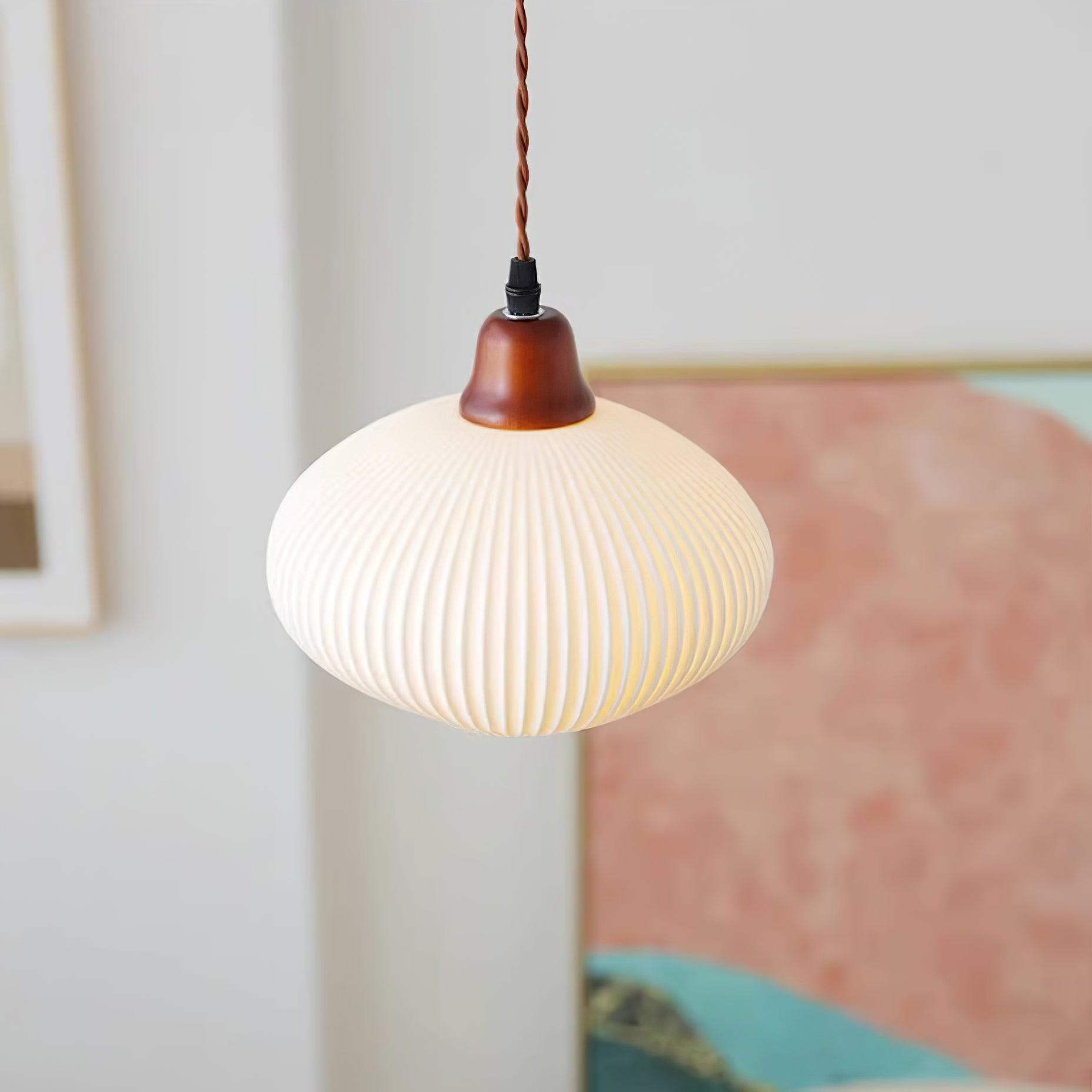 Olivia Eleganti Lampade a Sospensione in Ceramica
