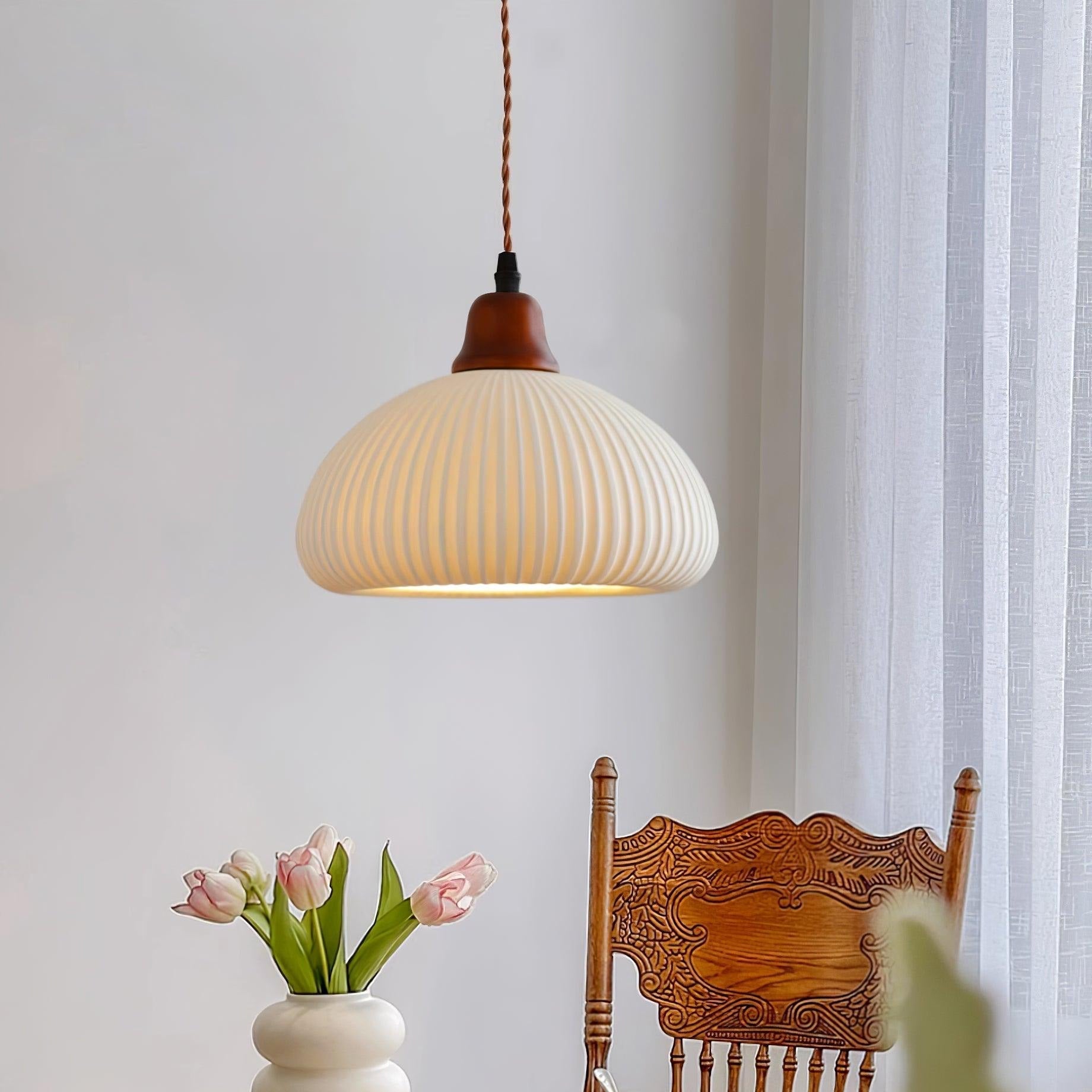 Olivia Eleganti Lampade a Sospensione in Ceramica