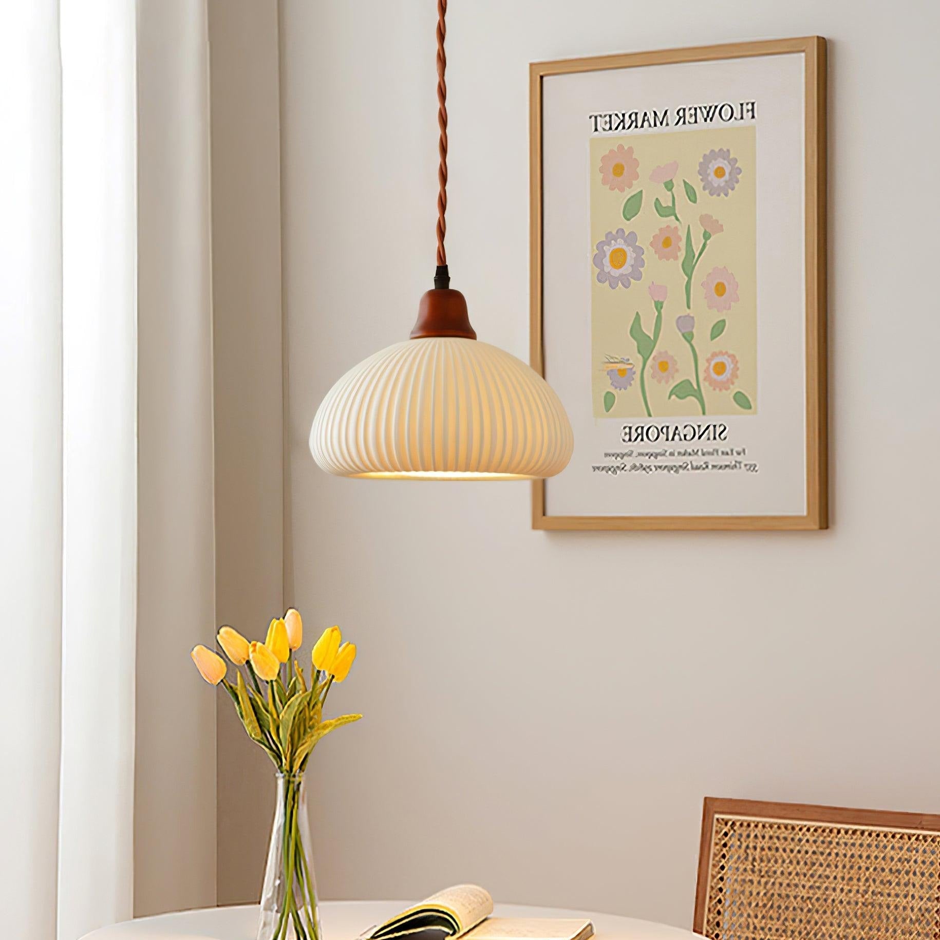 Olivia Eleganti Lampade a Sospensione in Ceramica