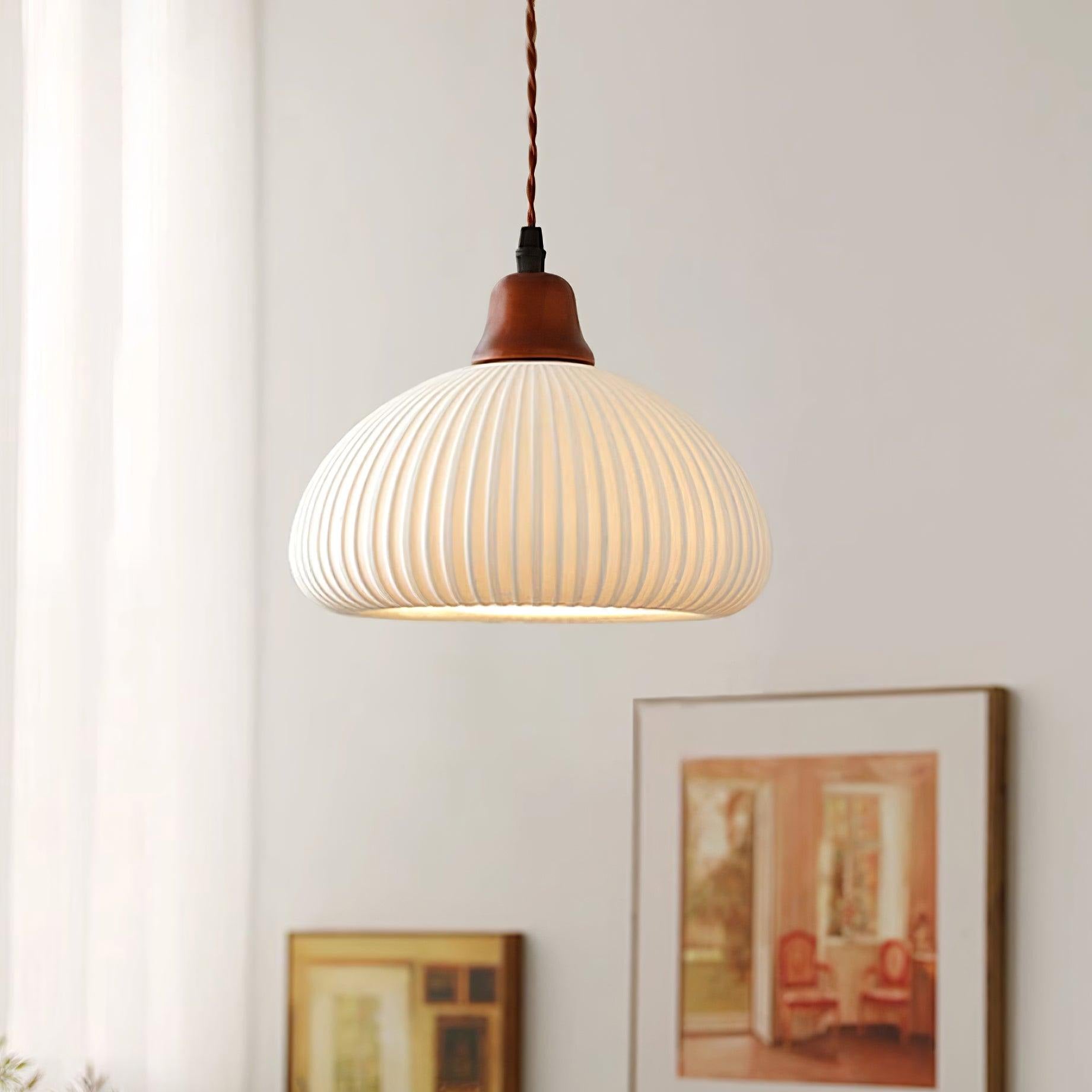 Olivia Eleganti Lampade a Sospensione in Ceramica