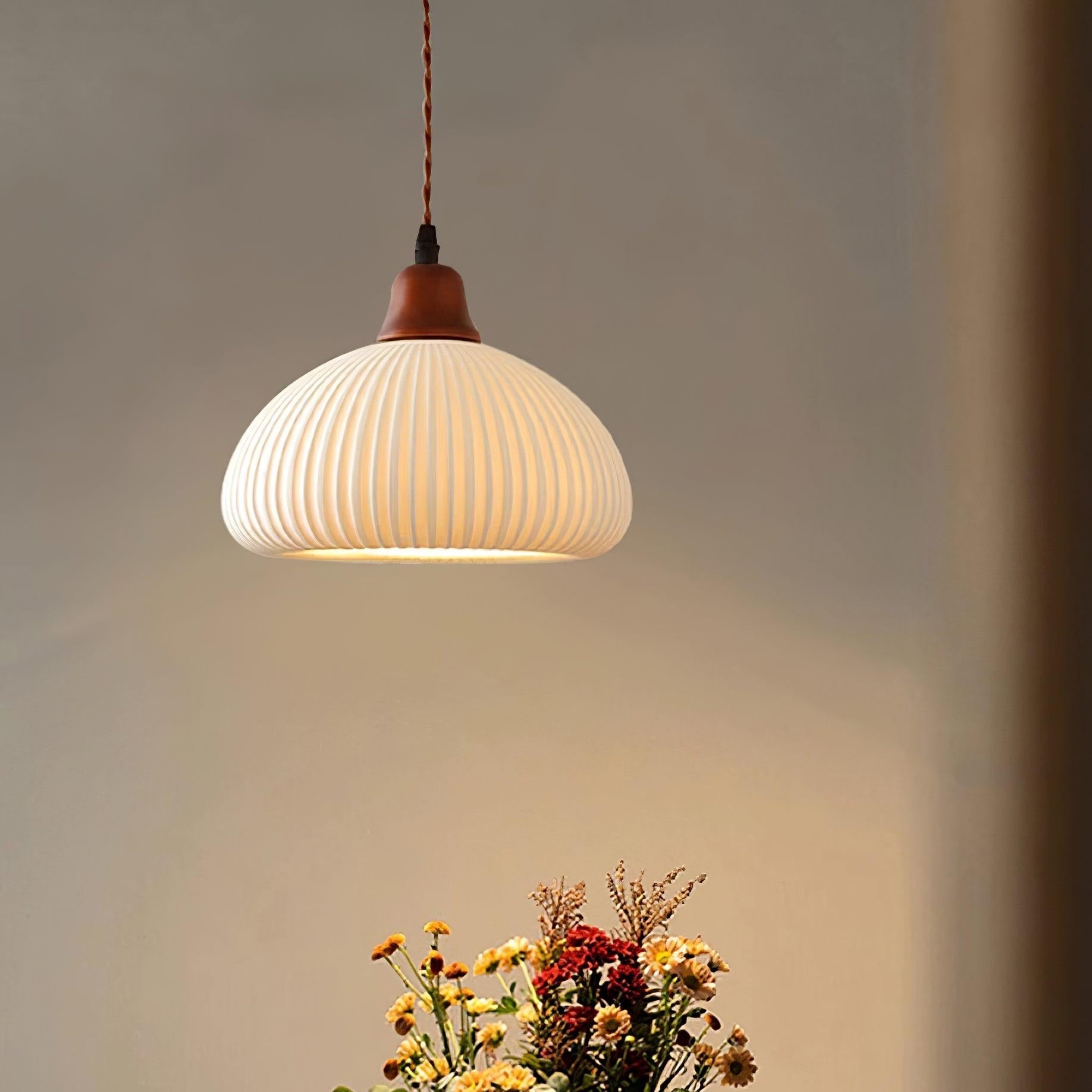 Olivia Eleganti Lampade a Sospensione in Ceramica