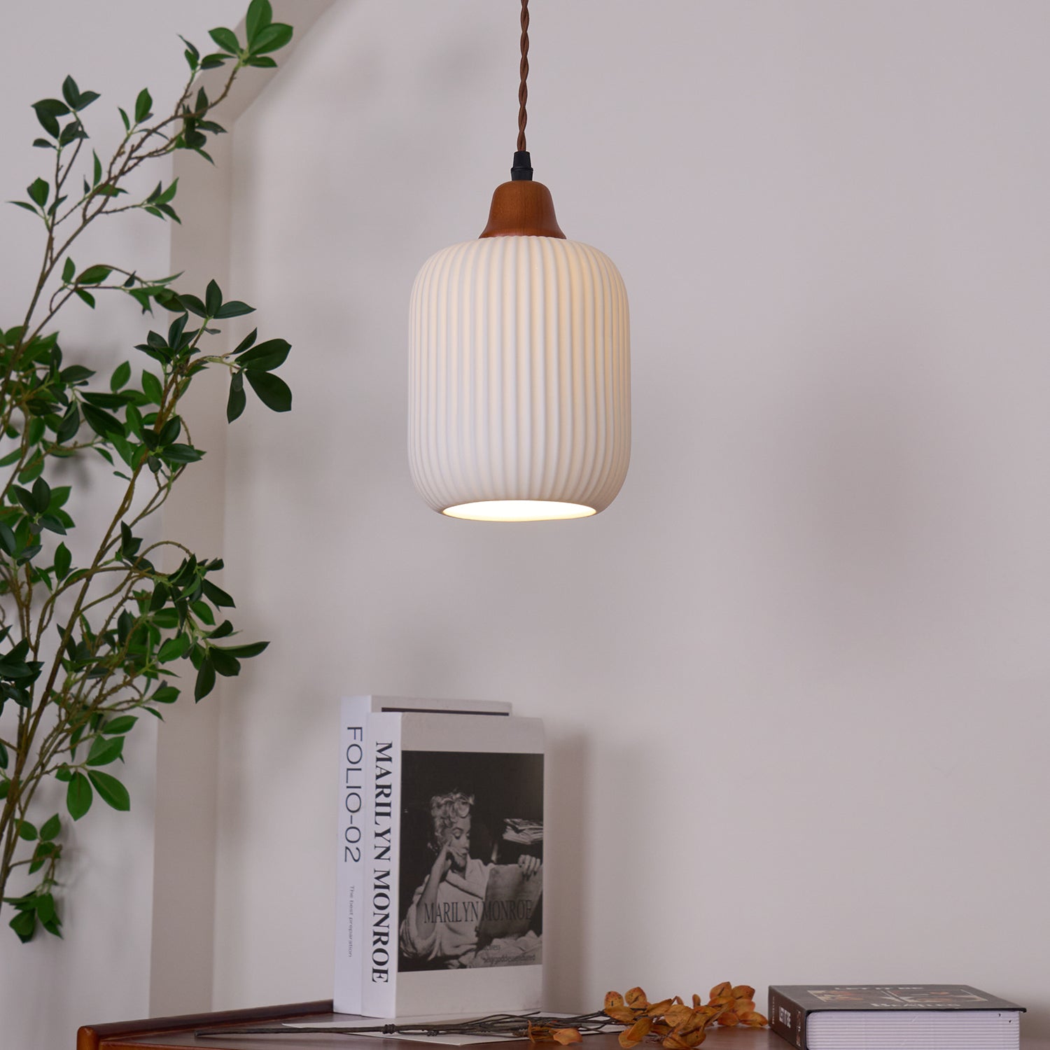 Olivia Eleganti Lampade a Sospensione in Ceramica