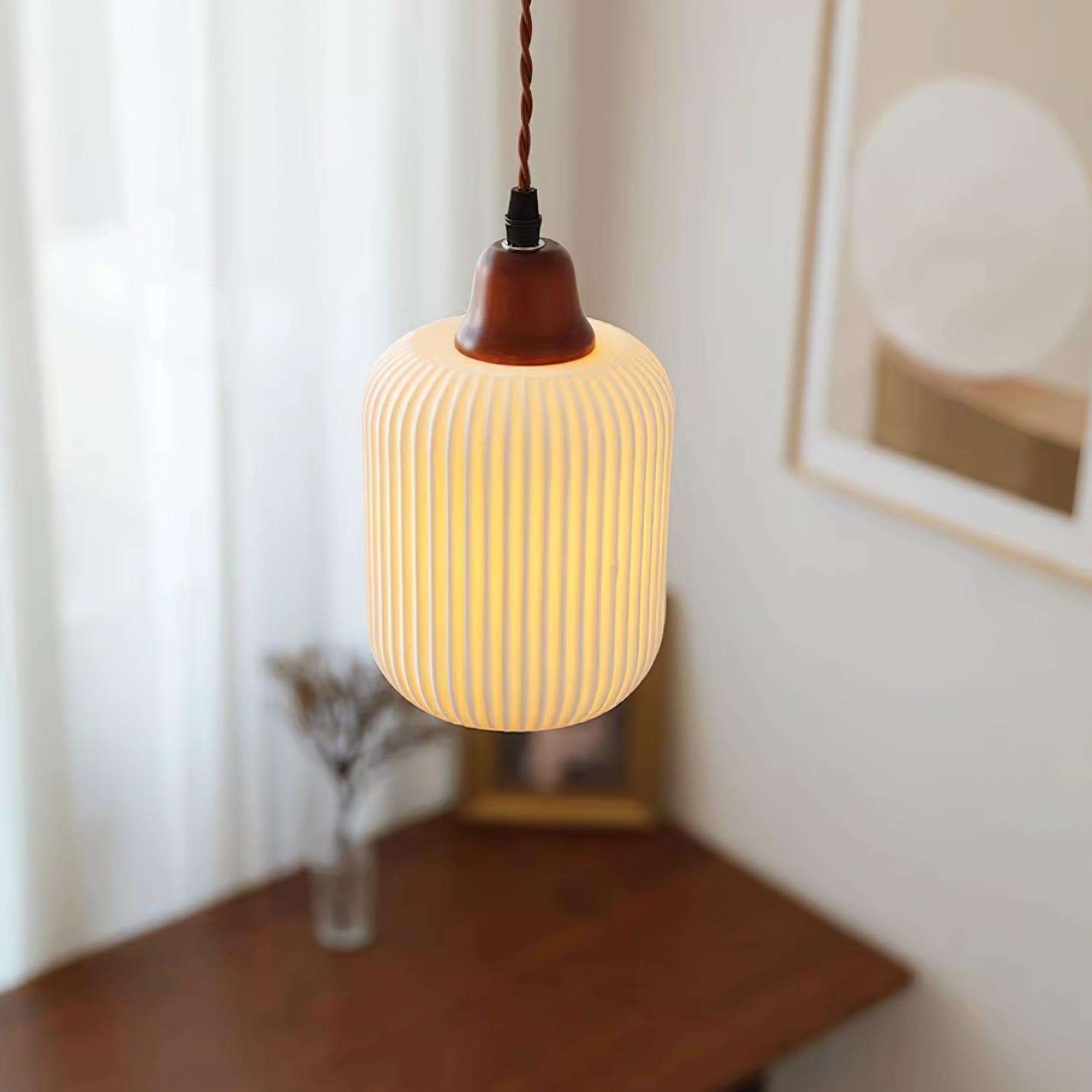 Olivia Eleganti Lampade a Sospensione in Ceramica