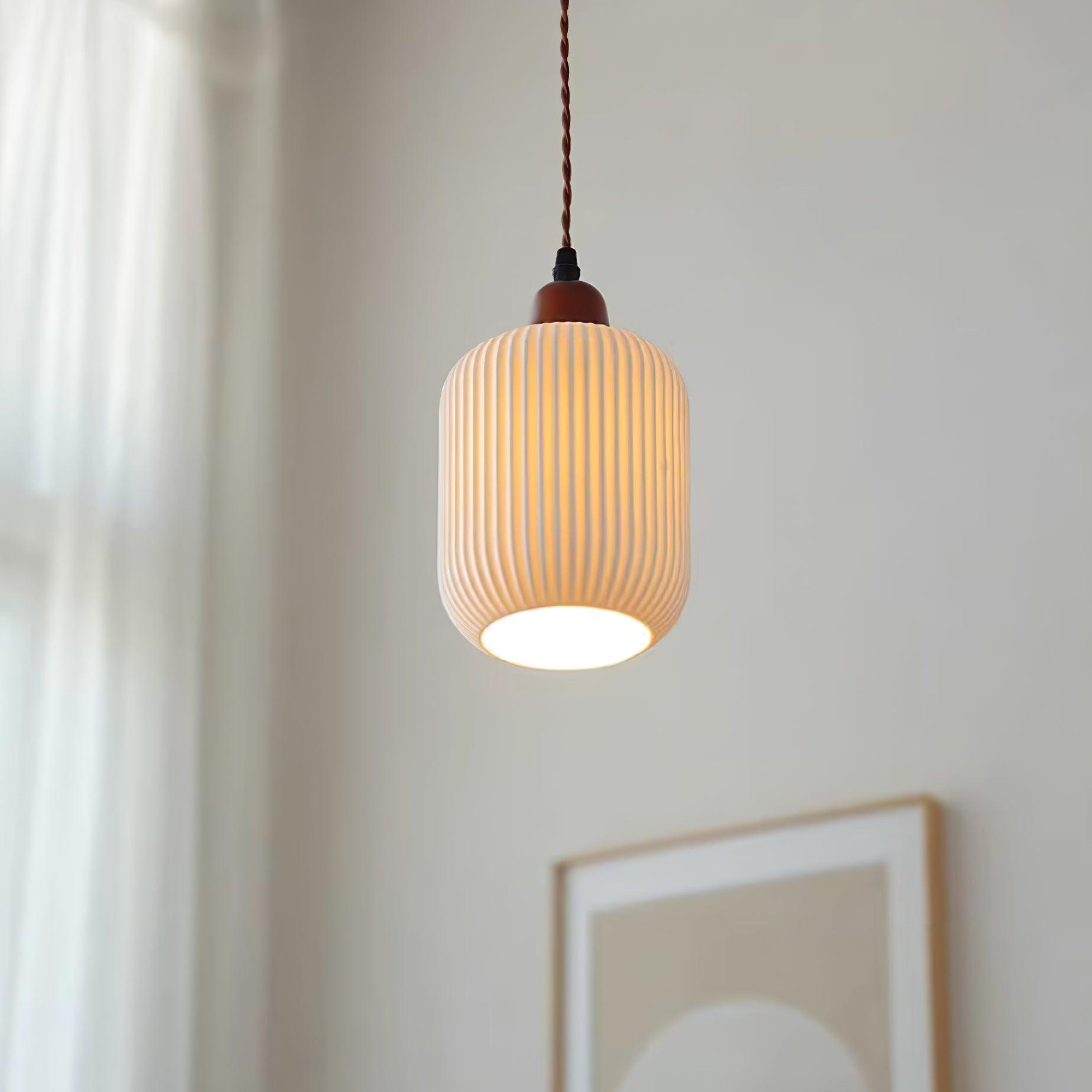 Olivia Eleganti Lampade a Sospensione in Ceramica