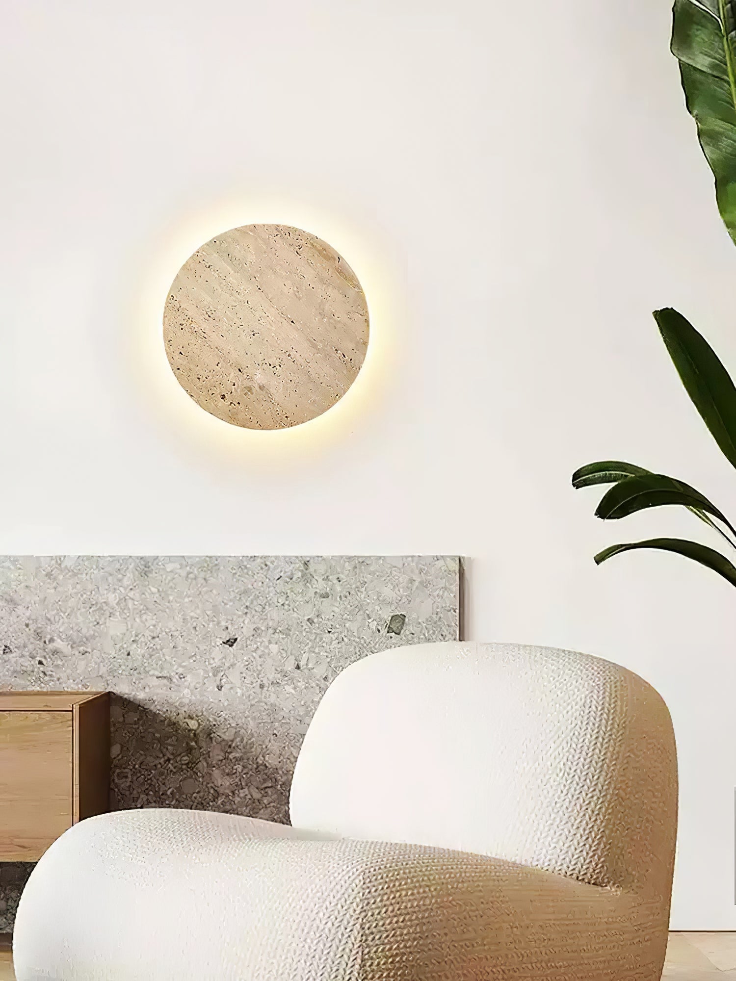 Artale Travertine Wall Light - Neutralighting