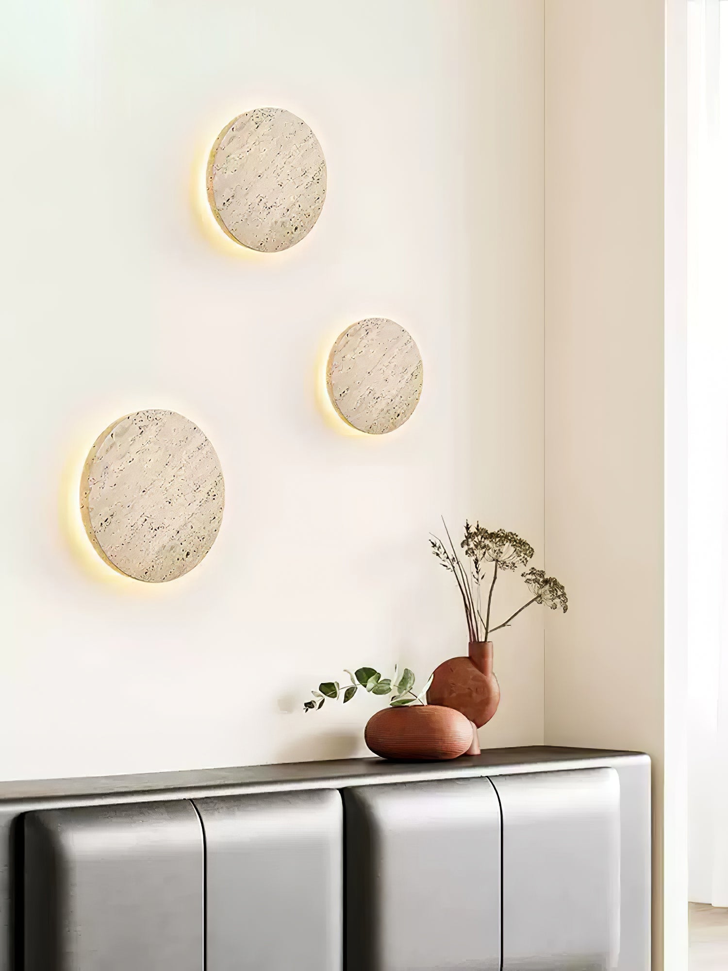 Artale Travertine Wall Light - Neutralighting