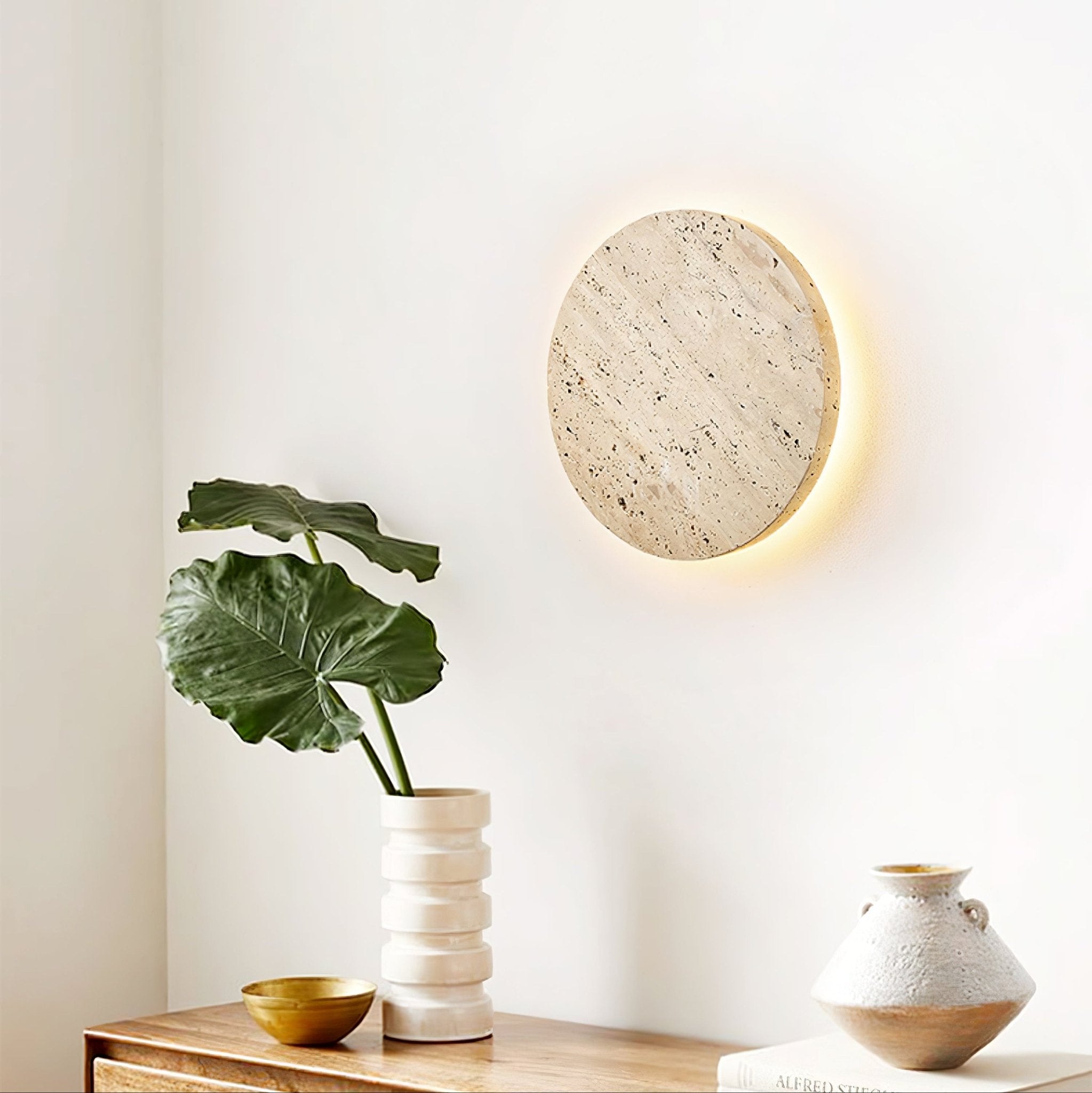 Artale Travertine Wall Light - Neutralighting