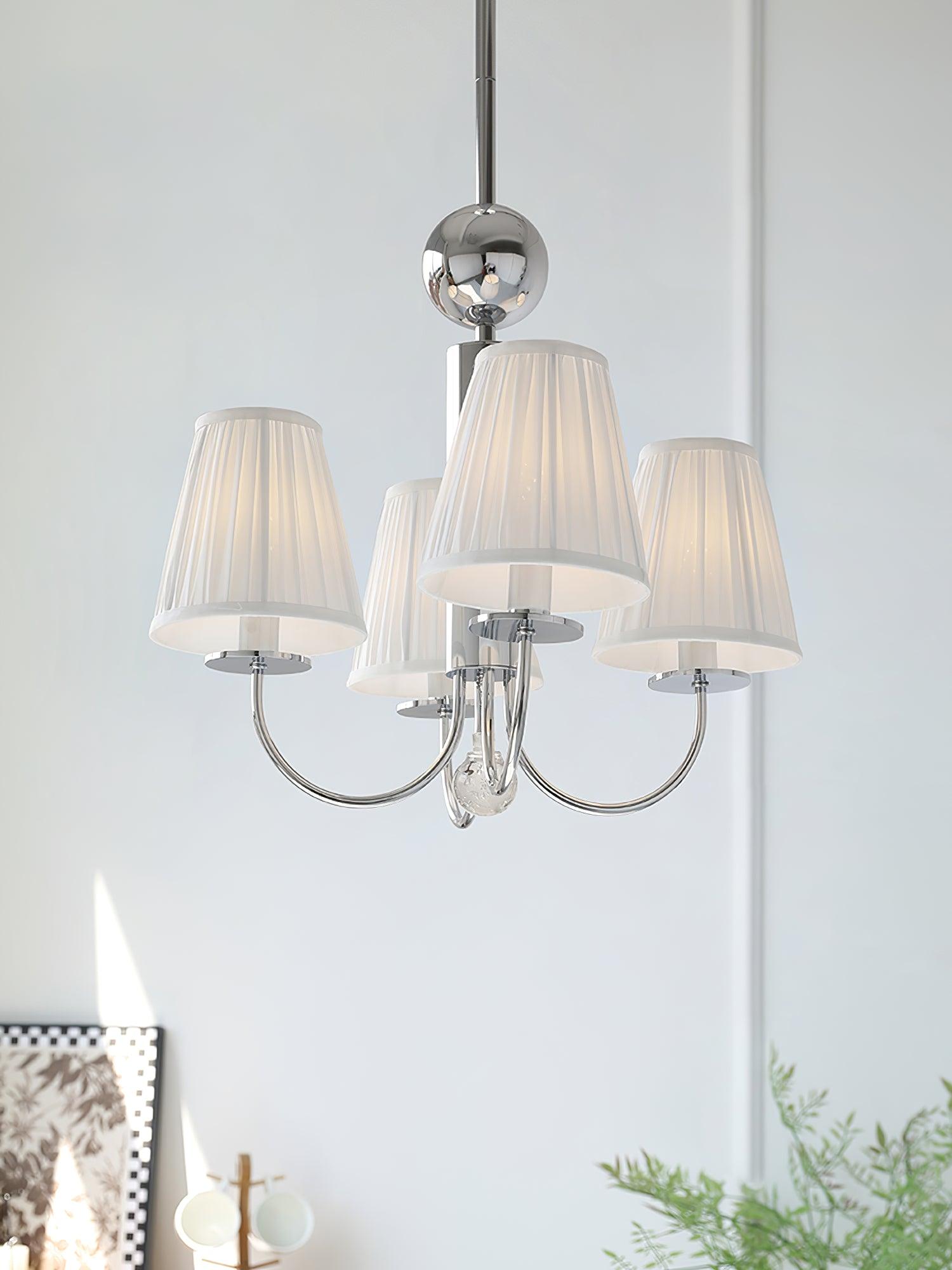 Simplicity Chrome Chandelier - Blowlighting