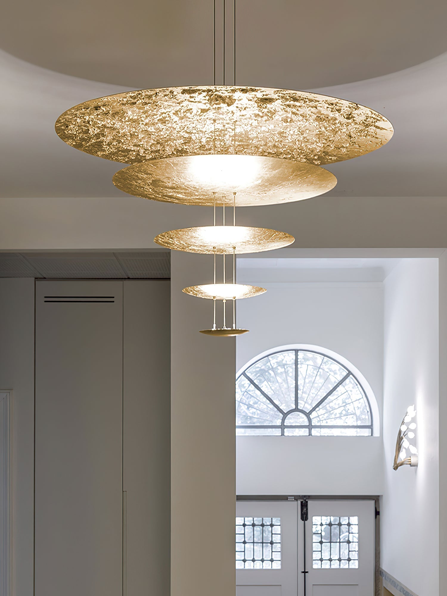 Erliris Postmodern Luxury Metal Chandelier - Lamp Copper