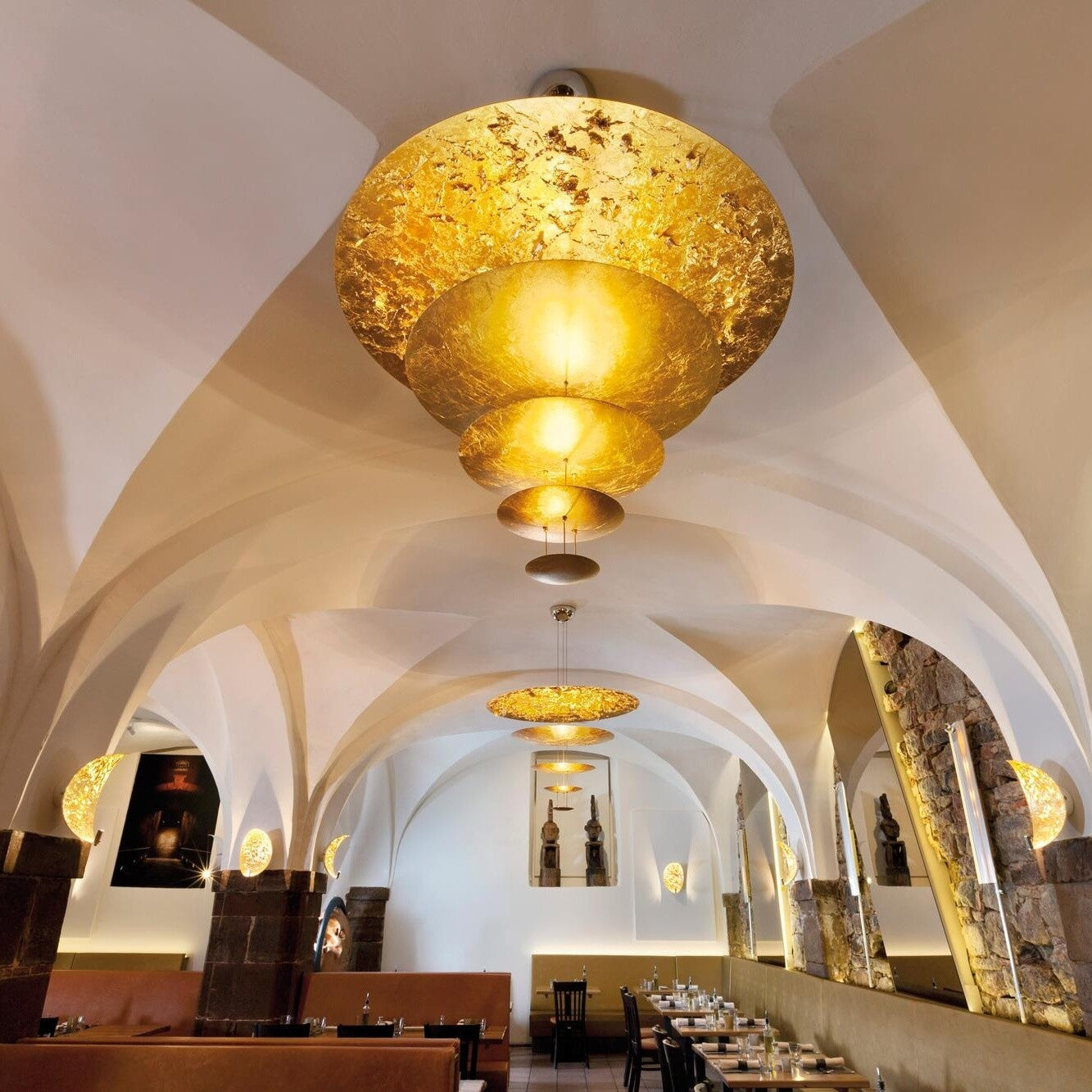 Erliris Postmodern Luxury Metal Chandelier - Lamp Copper