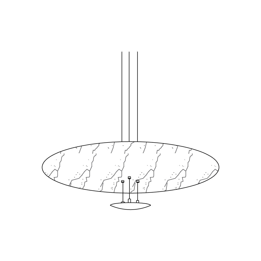 Erliris Postmodern Luxury Metal Chandelier - Lamp Copper