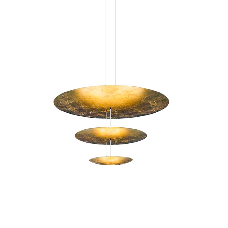 Erliris Postmodern Luxury Metal Chandelier - Lamp Copper