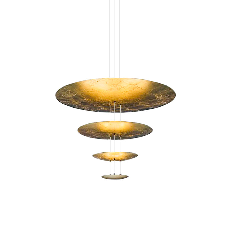 Erliris Postmodern Luxury Metal Chandelier - Lamp Copper