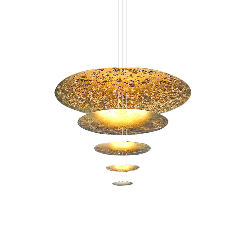 Erliris Postmodern Luxury Metal Chandelier - Lamp Copper