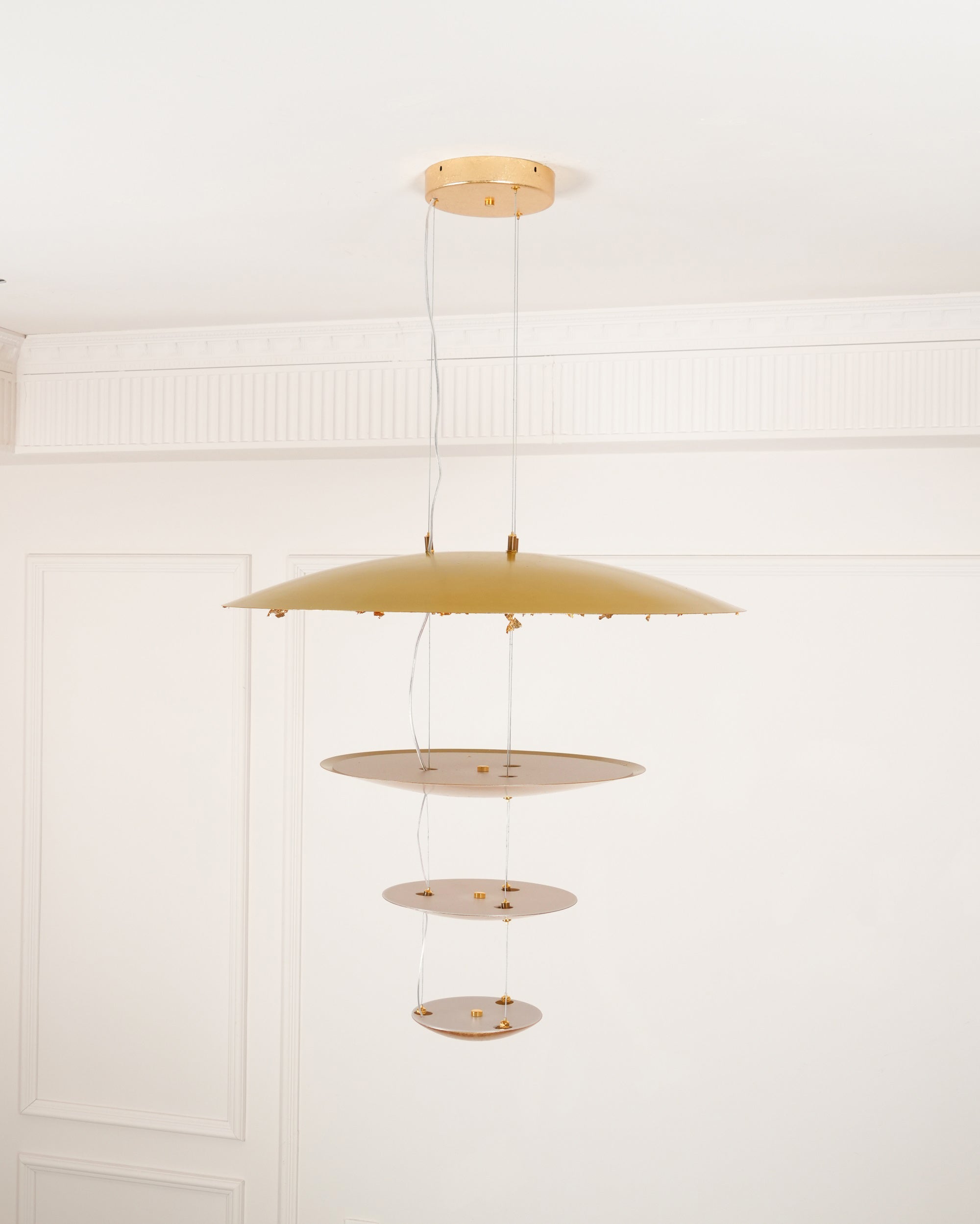 Erliris Postmodern Luxury Metal Chandelier - Lamp Copper