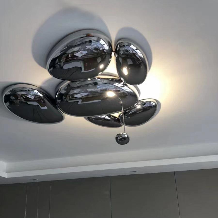 Valentina Lampada da Soffitto Contemporanea Skydro Grigio Fumo
