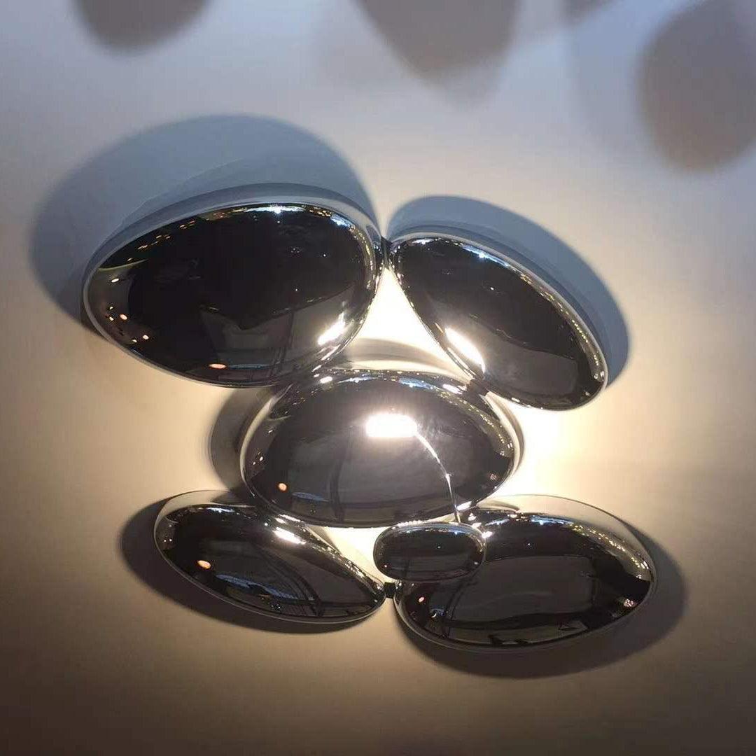 Valentina Lampada da Soffitto Contemporanea Skydro Grigio Fumo