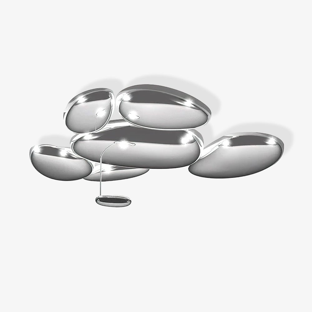 Valentina Lampada da Soffitto Contemporanea Skydro Grigio Fumo