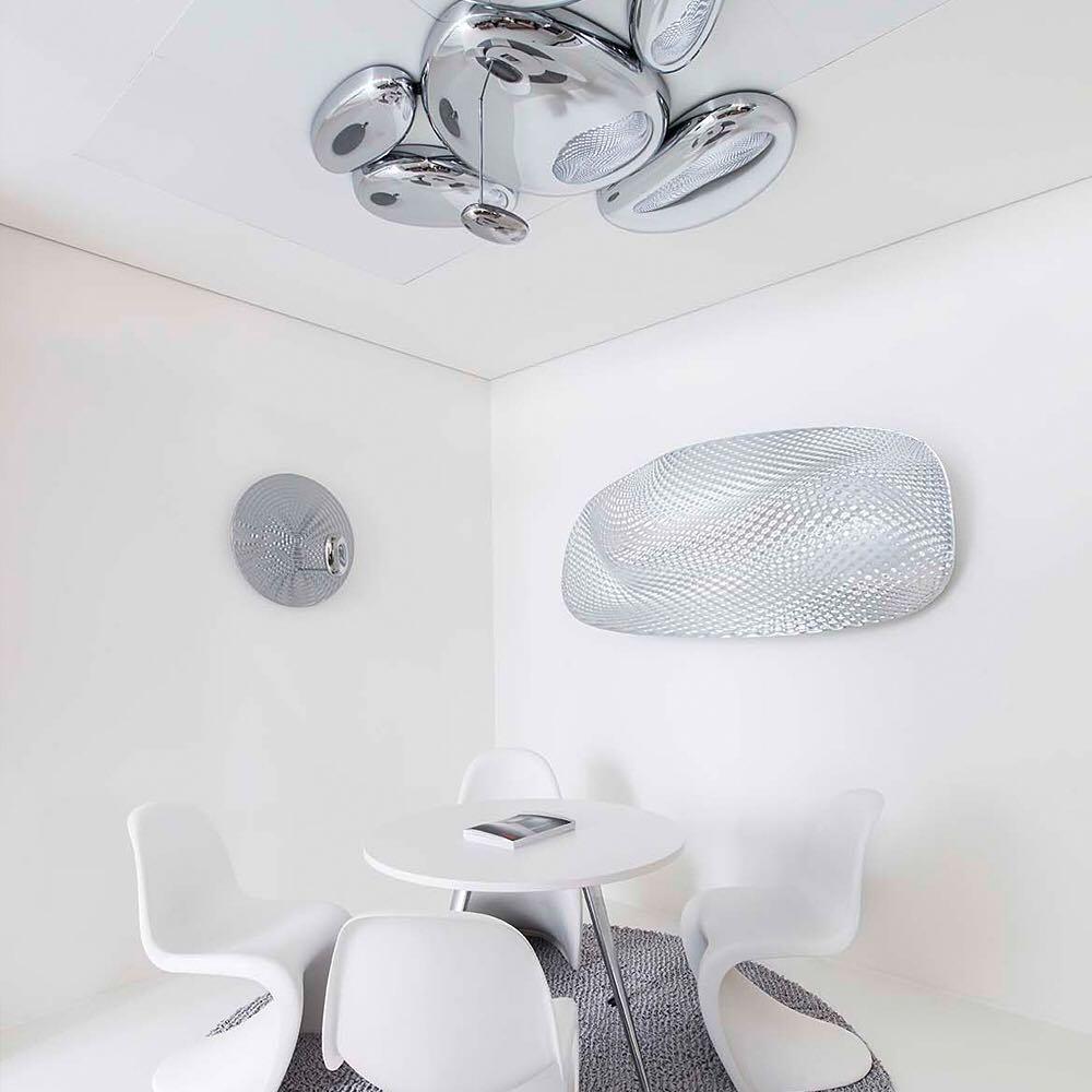 Valentina Lampada da Soffitto Contemporanea Skydro Grigio Fumo