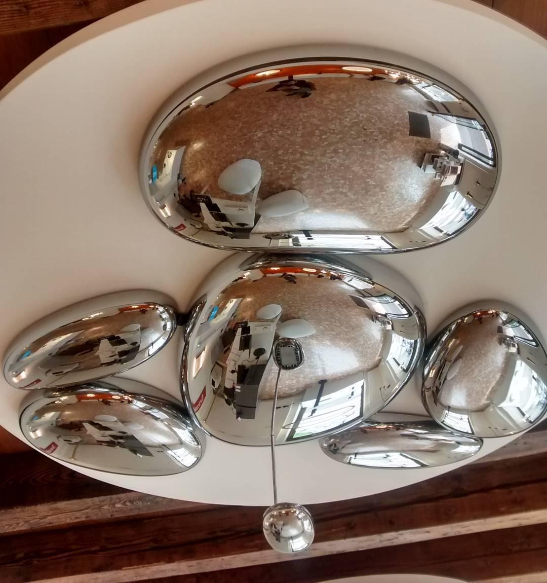 Valentina Lampada da Soffitto Contemporanea Skydro Grigio Fumo