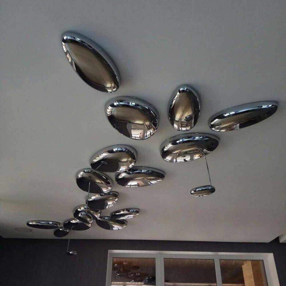 Valentina Lampada da Soffitto Contemporanea Skydro Grigio Fumo